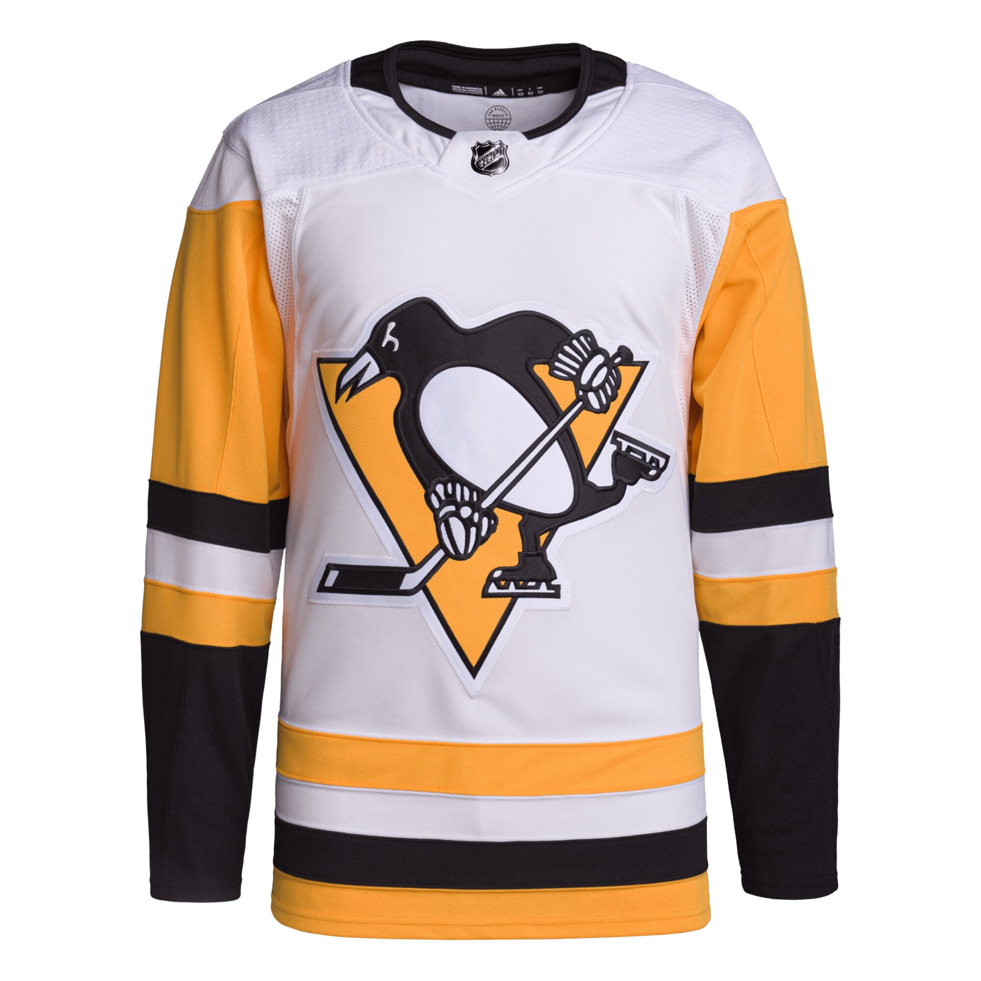 Pittsburgh Penguins adidas Away Primegreen Authentic Jersey White
