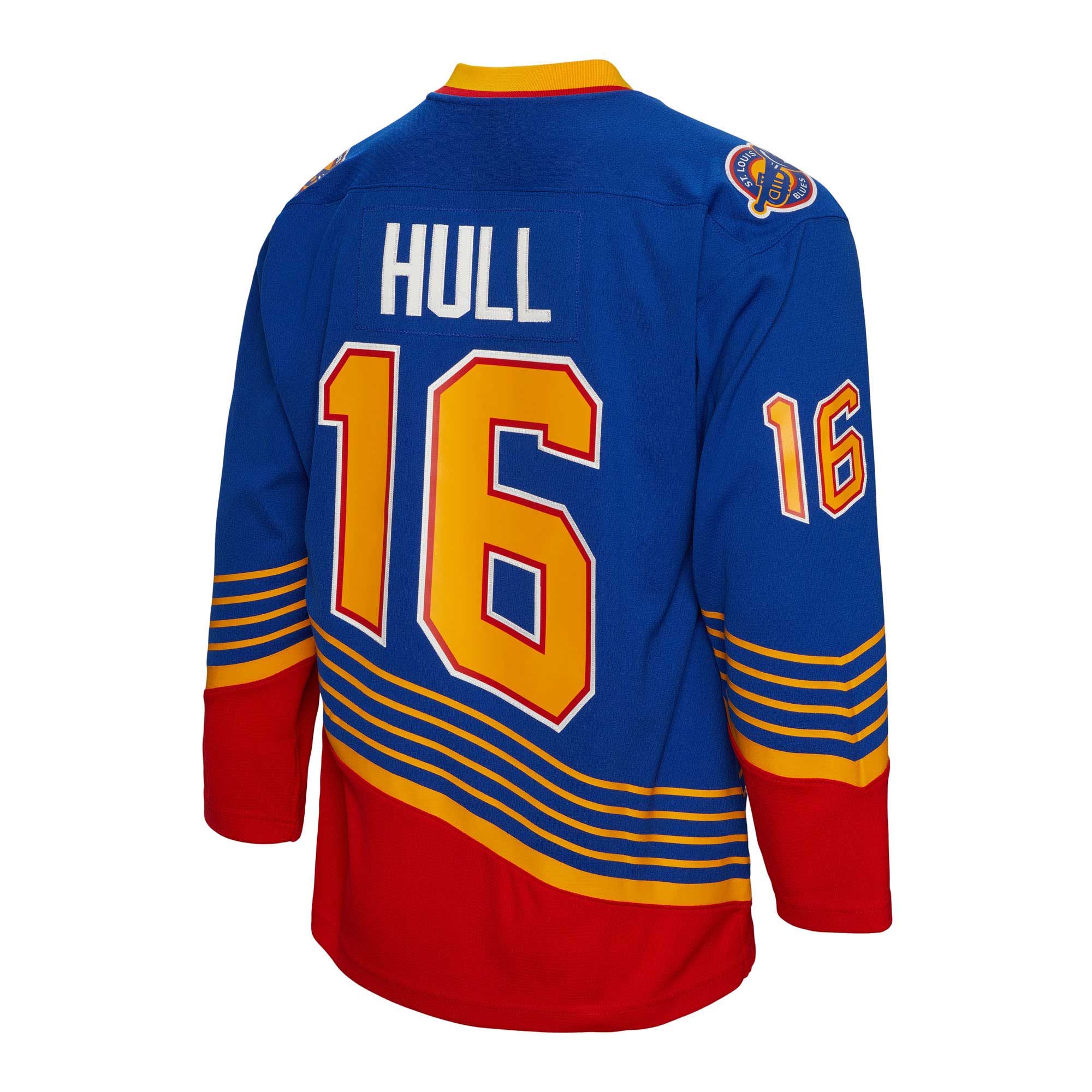 Brett Hull St. Louis Blues Mitchell & Ness  1995\/96 Blue Line Player Jersey - Blue