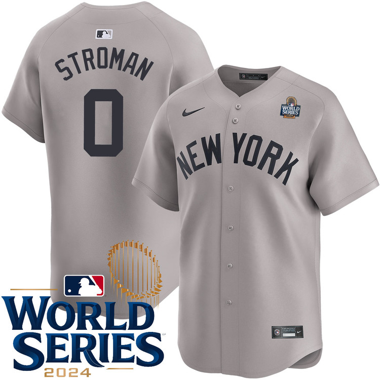 Marcus Stroman New York Yankees Road Limited World Series Jersey