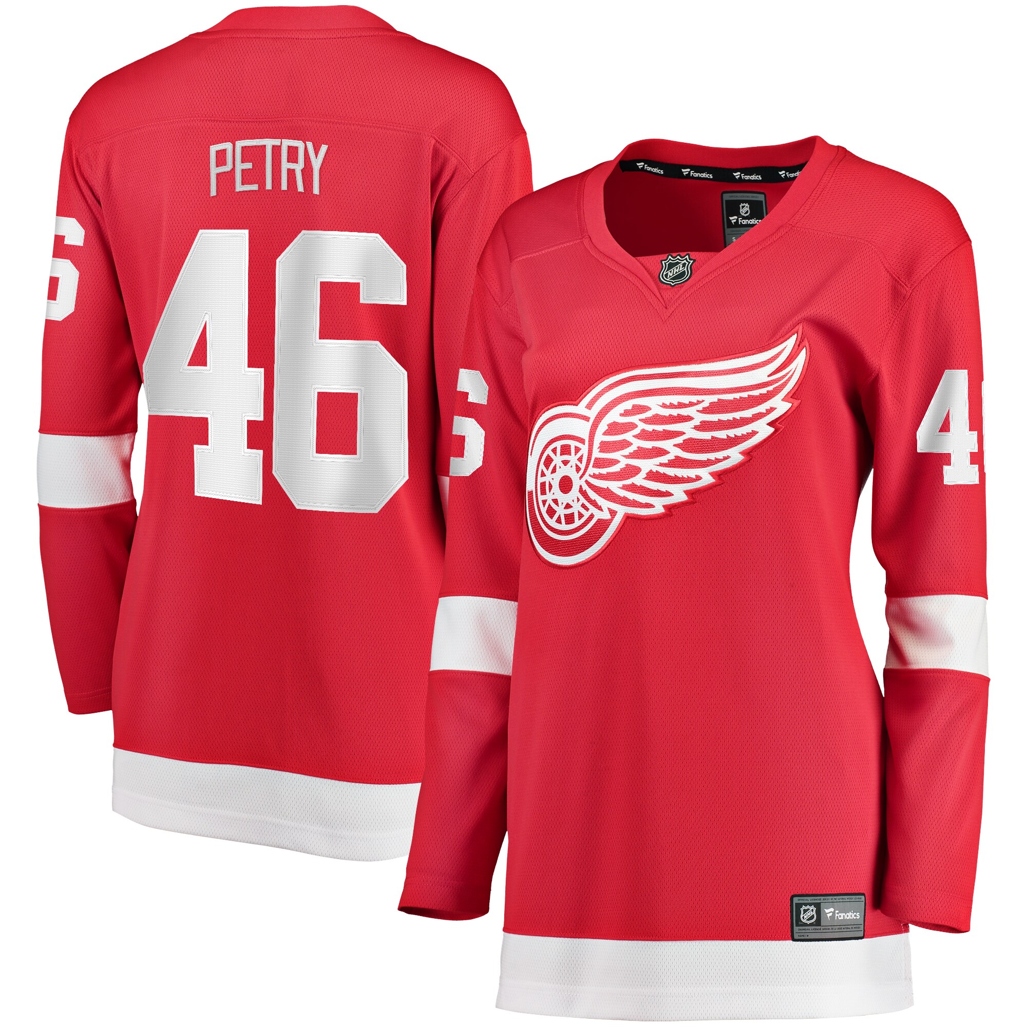 Jeff Petry Detroit Red Wings Fanatics Women's Home Breakaway Player Jersey - Red