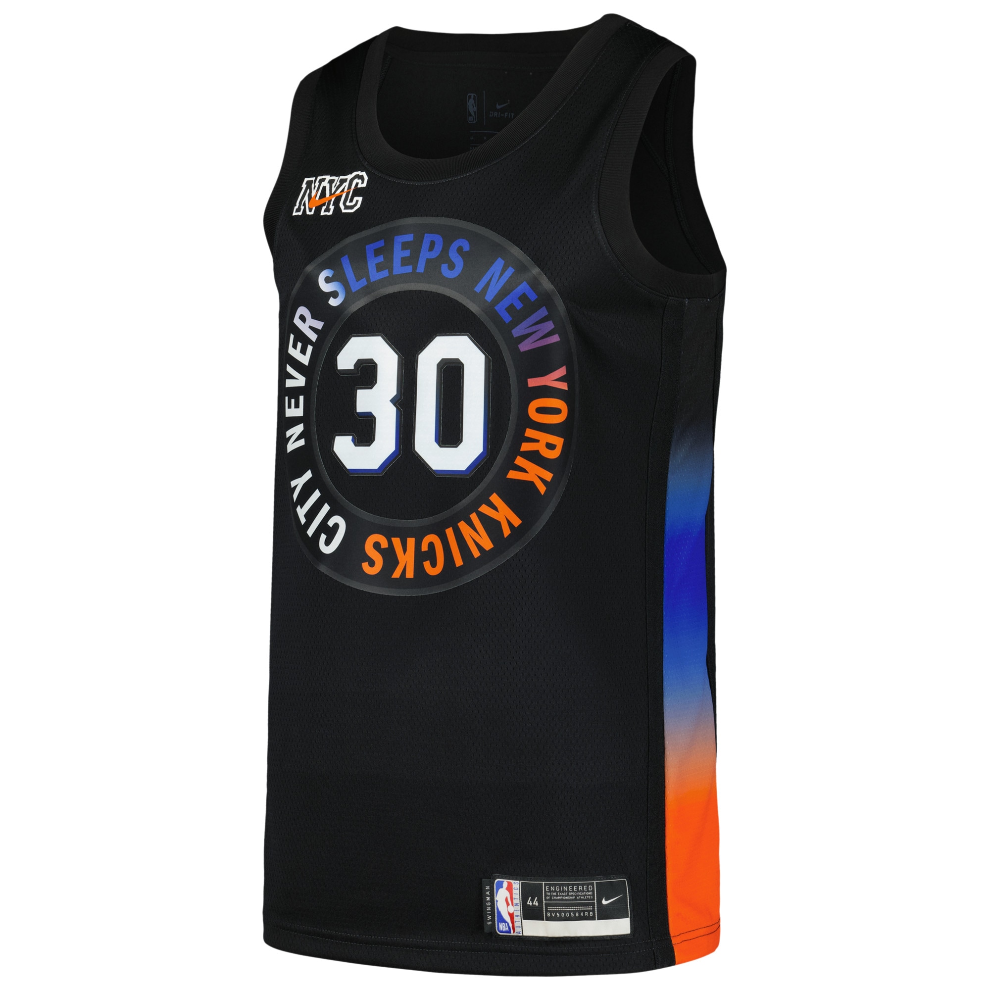 Julius Randle New York Knicks Swingman Player Jersey - City Edition - Black