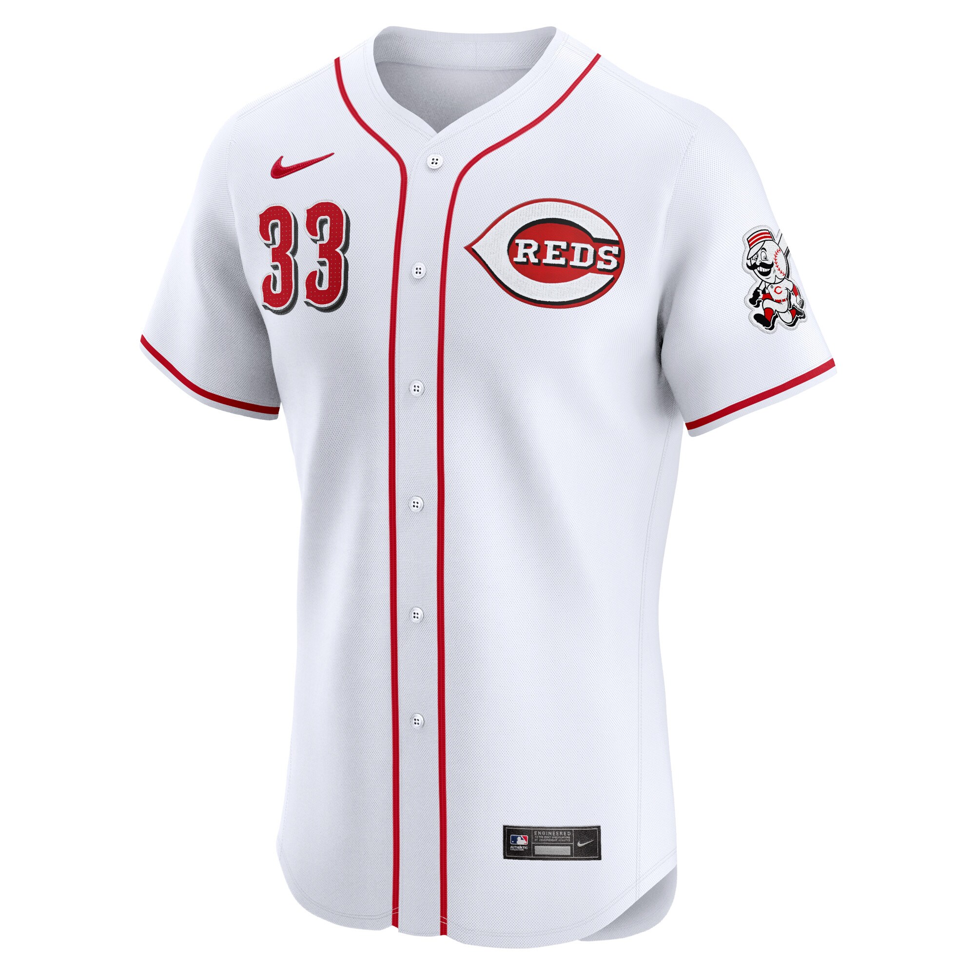 Christian Encarnacion-Strand Cincinnati Reds Home Elite Player Jersey - White