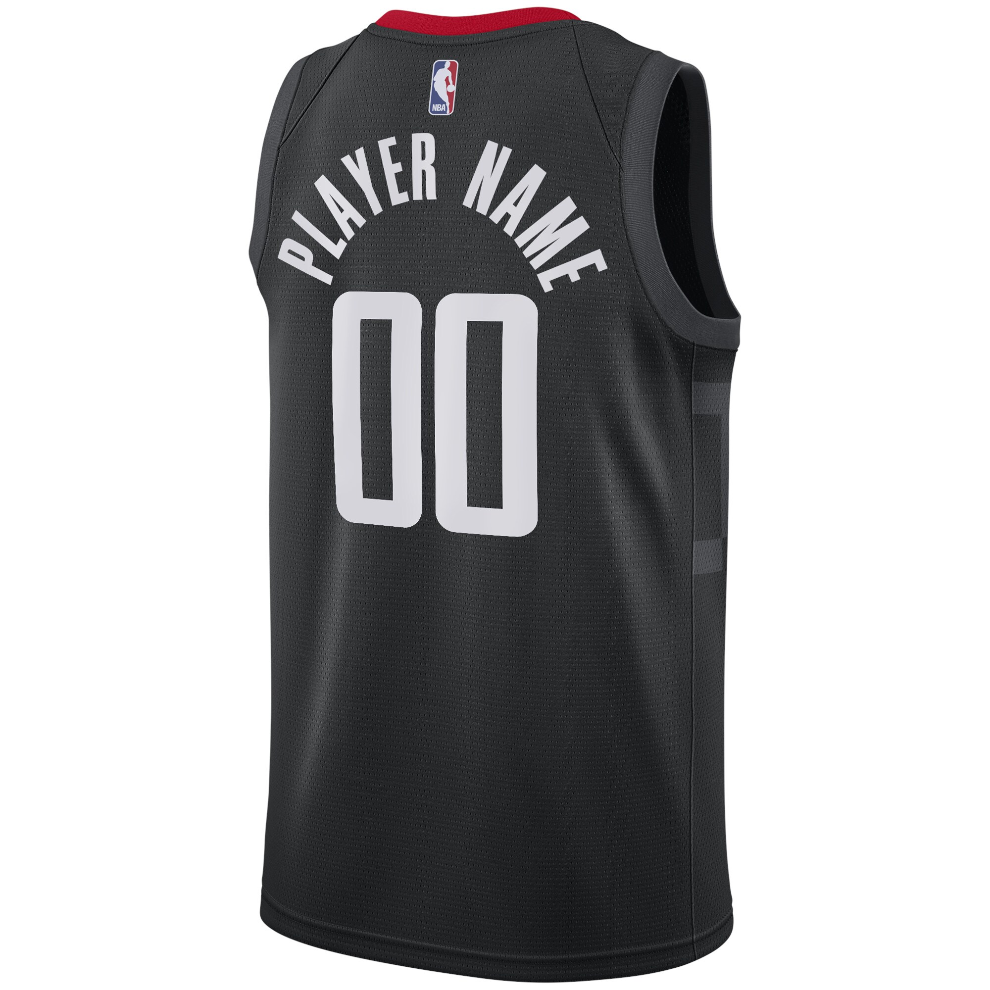 Houston Rockets  Swingman Custom Jersey Black - Statement Edition