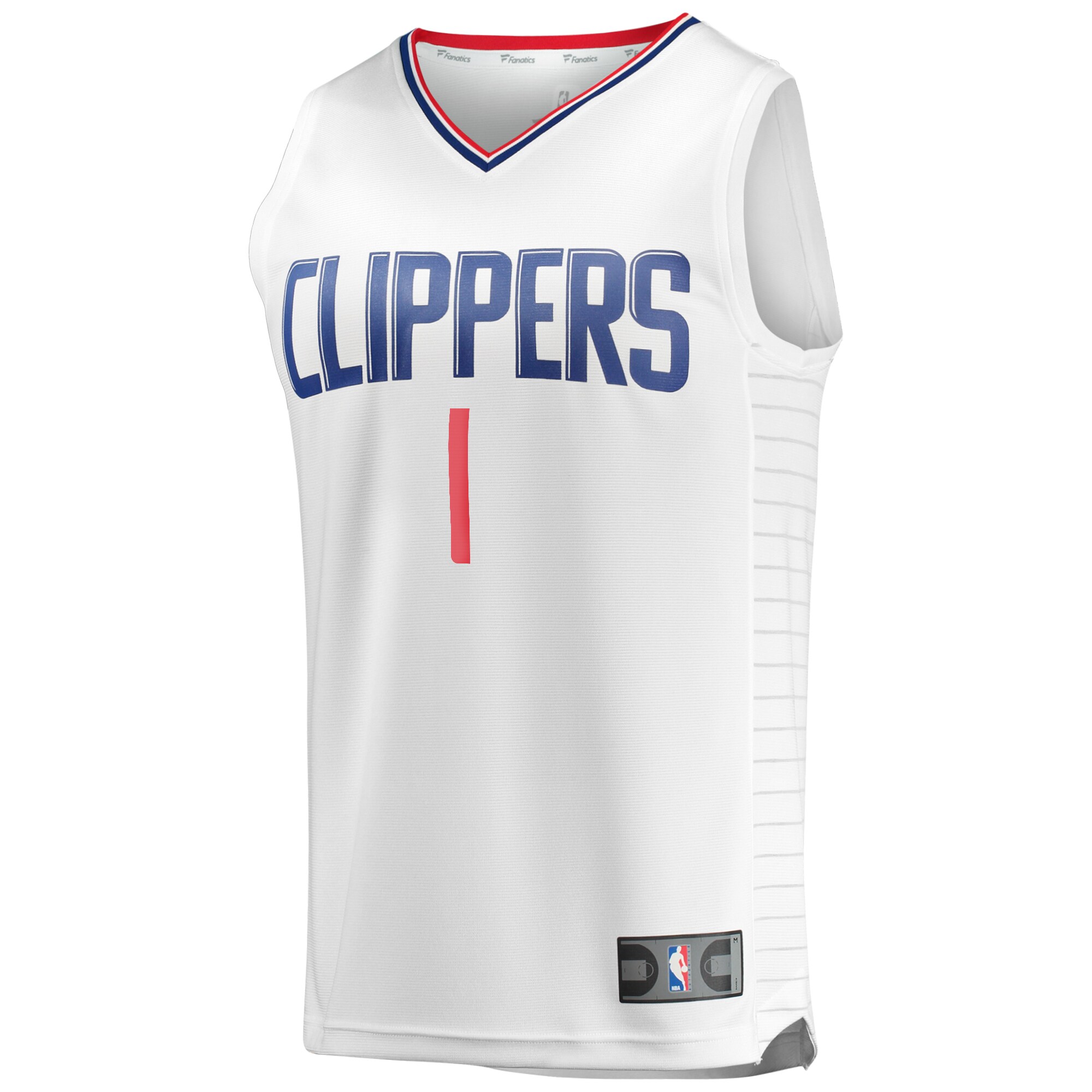 James Harden LA Clippers Fanatics Youth Fast Break Player Jersey - Association Edition - White