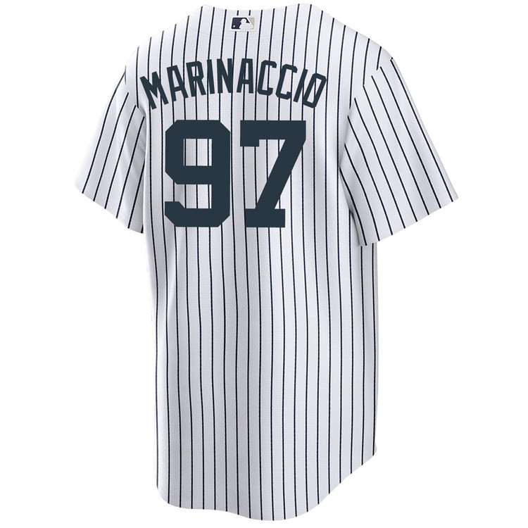 Ron Marinaccio New York Yankees Youth Home World Series Jersey
