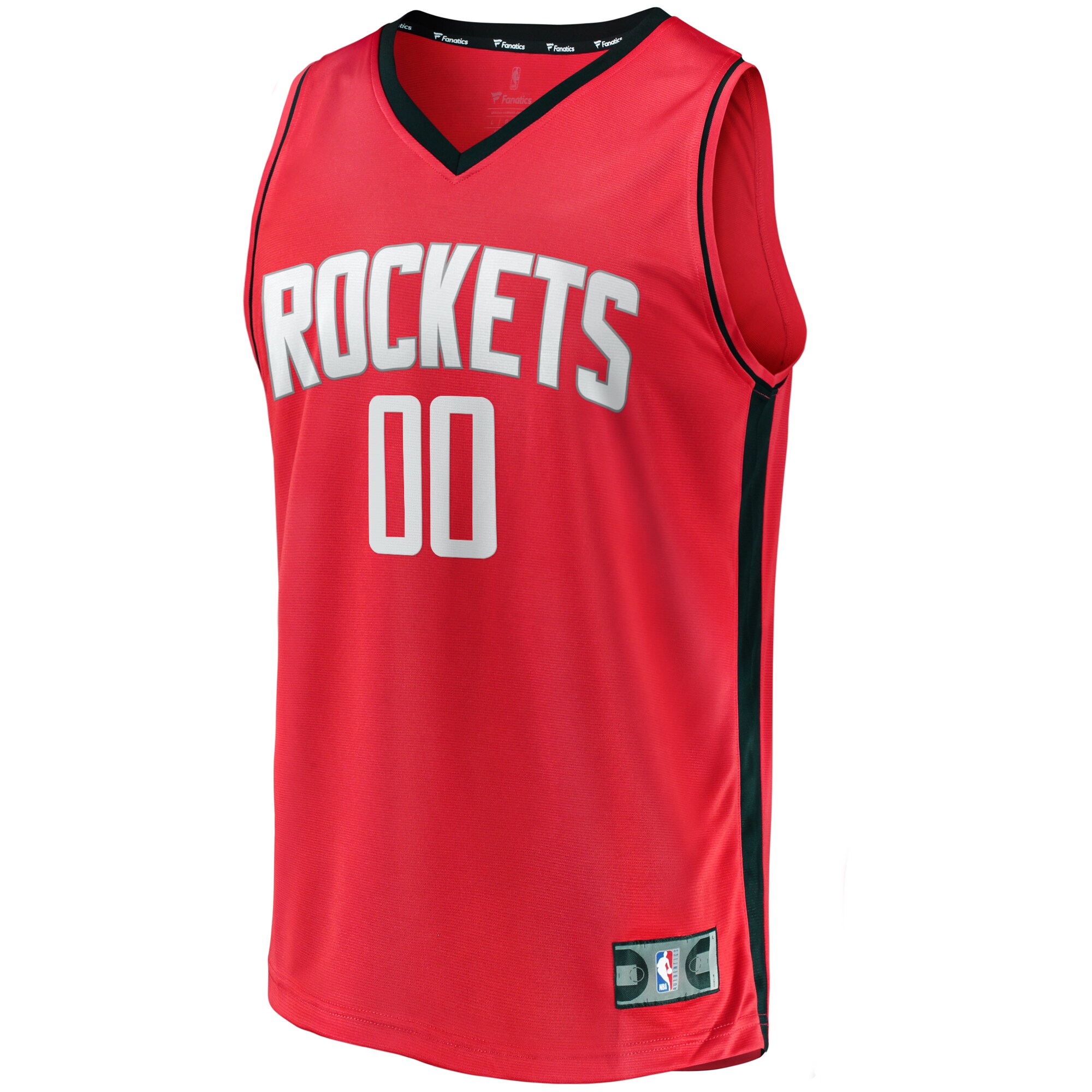 Houston Rockets Fanatics Fast Break Custom Replica Jersey - Icon Edition Red
