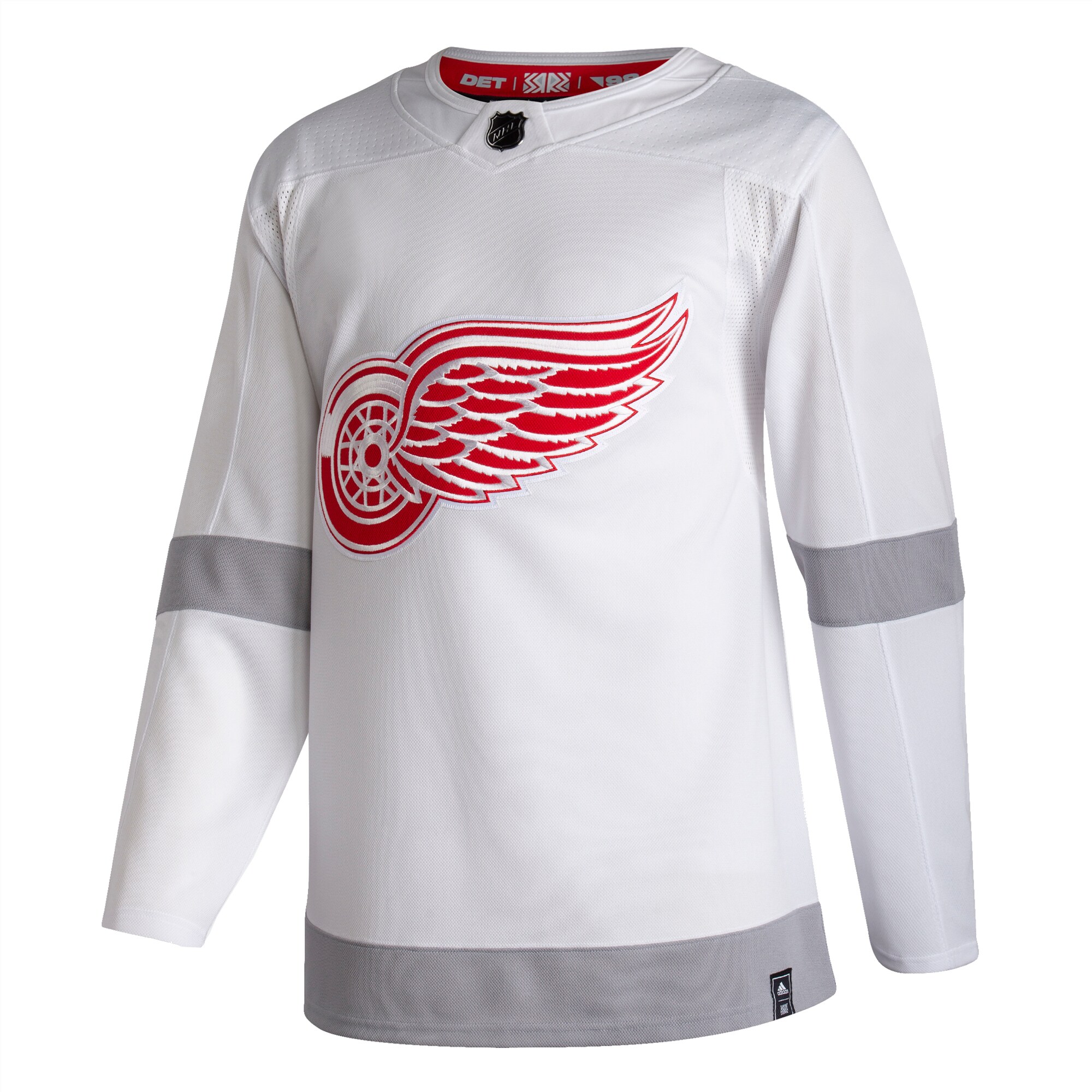 Detroit Red Wings adidas 2020\/21 Reverse Retro Authentic Jersey - White