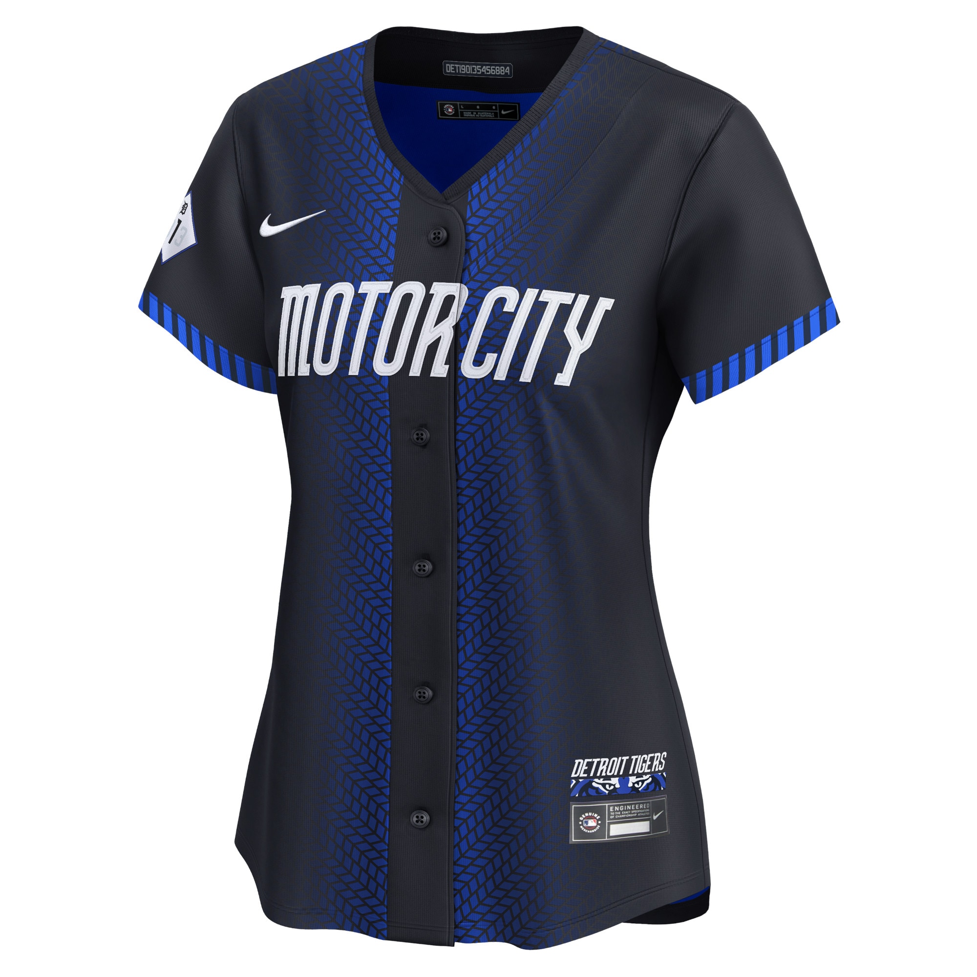 Javier Baez Detroit Tigers Women's 2024 City Connect Limited Jersey - Navy