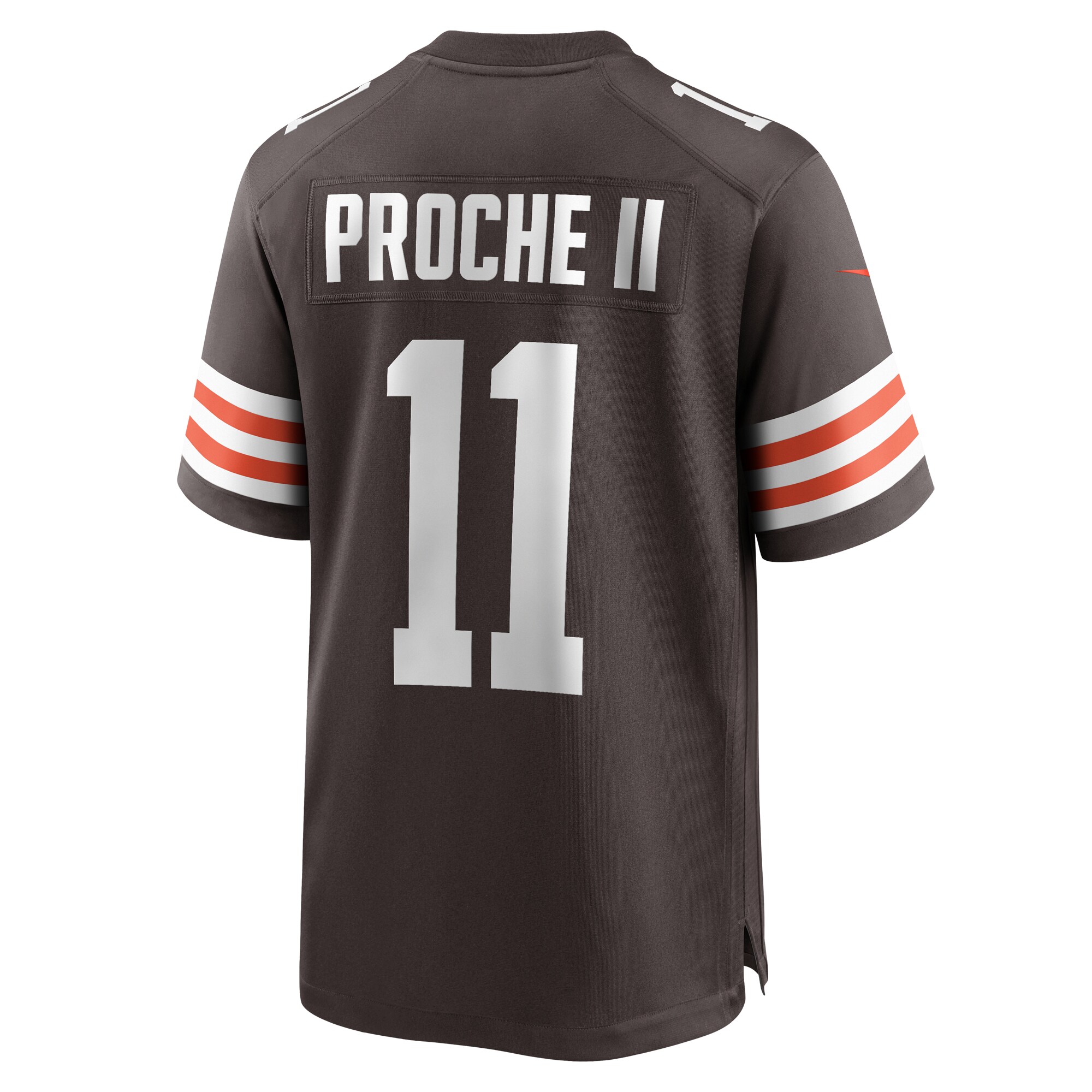 James Proche II Cleveland Browns  Game Jersey - Brown