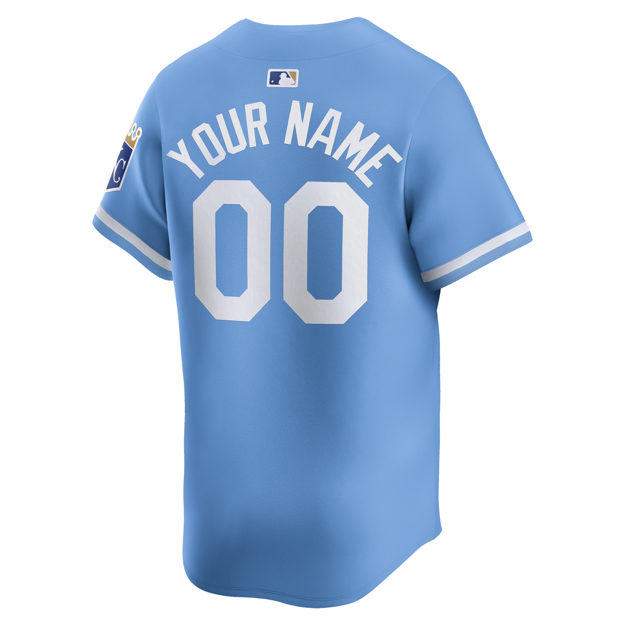 Kansas City Royals   Alternate Limited Custom Jersey Light Blue