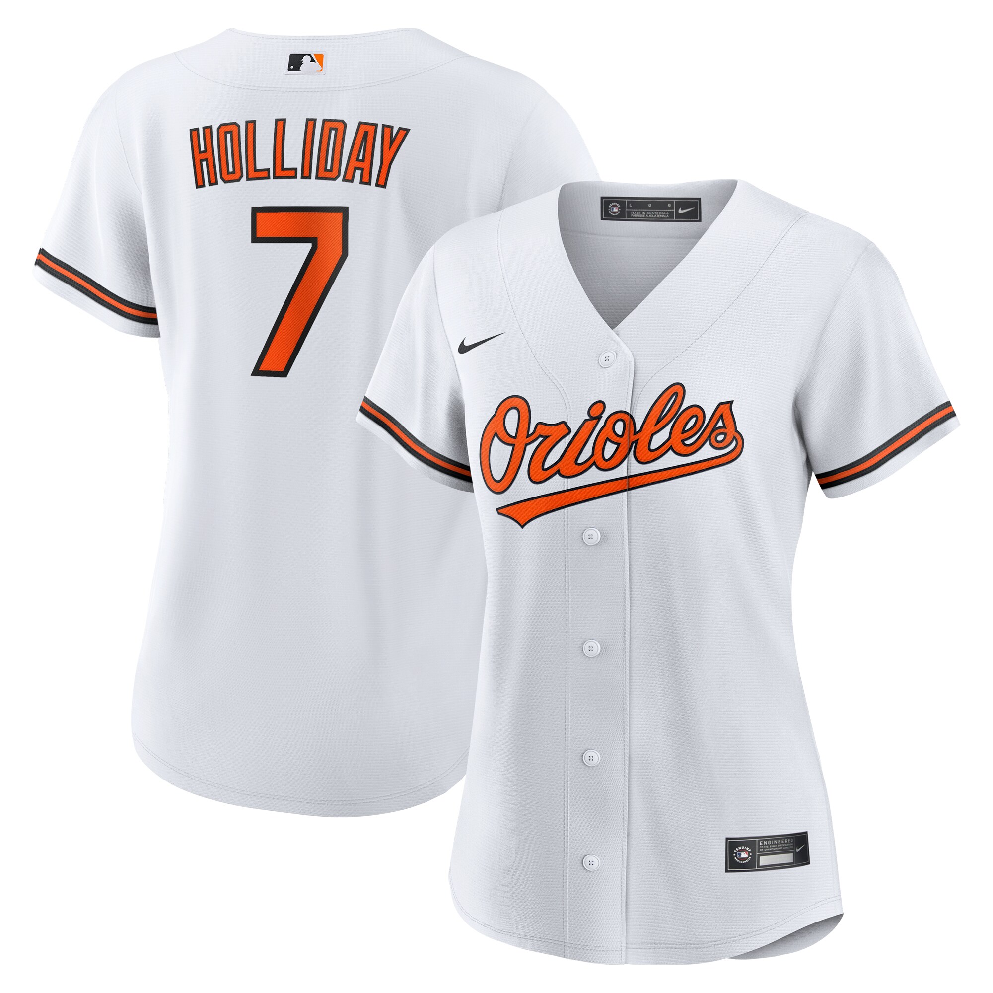 Jackson Holliday Baltimore Orioles Women's Home Replica Player Jersey - White