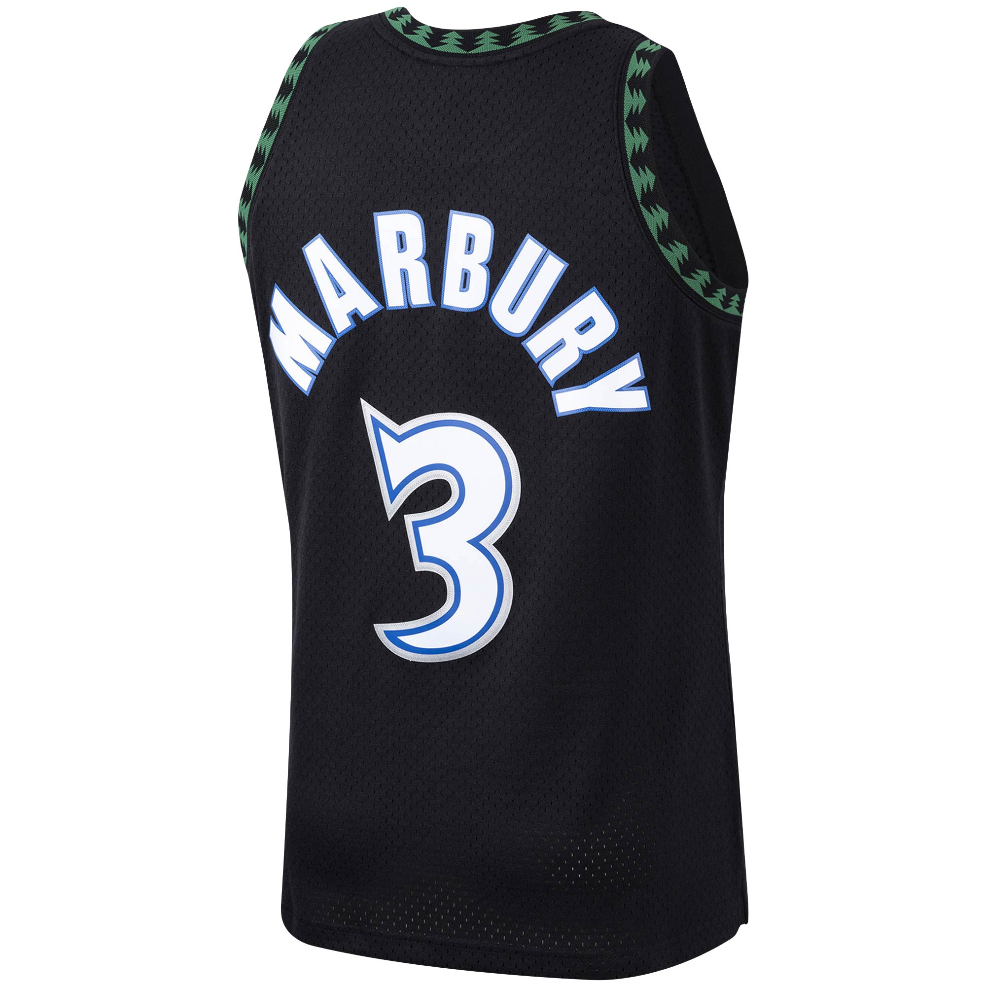 Stephon Marbury Minnesota Timberwolves Mitchell & Ness 1997\/98 Hardwood Classics Swingman Jersey - Black