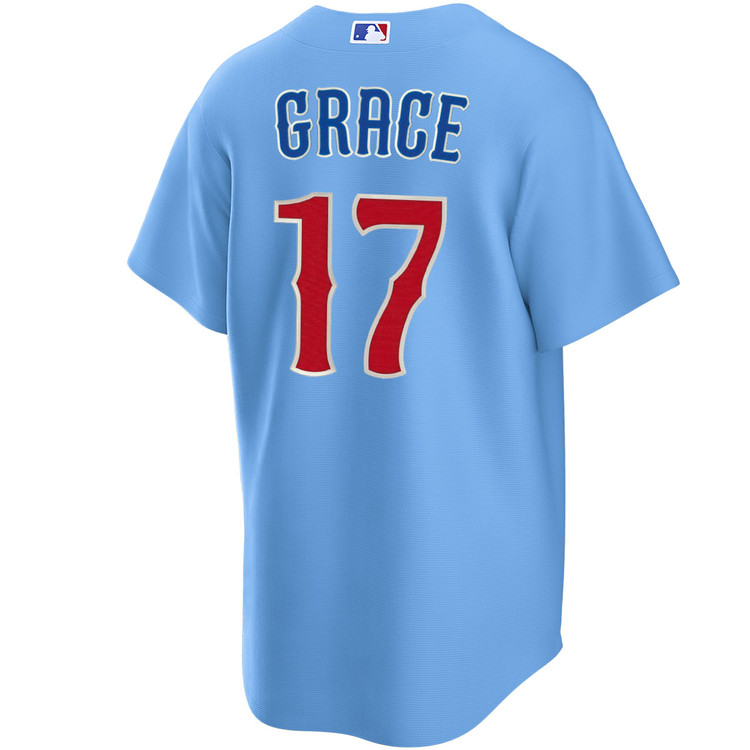 Mark Grace Chicago Cubs Blues Alternate Jersey