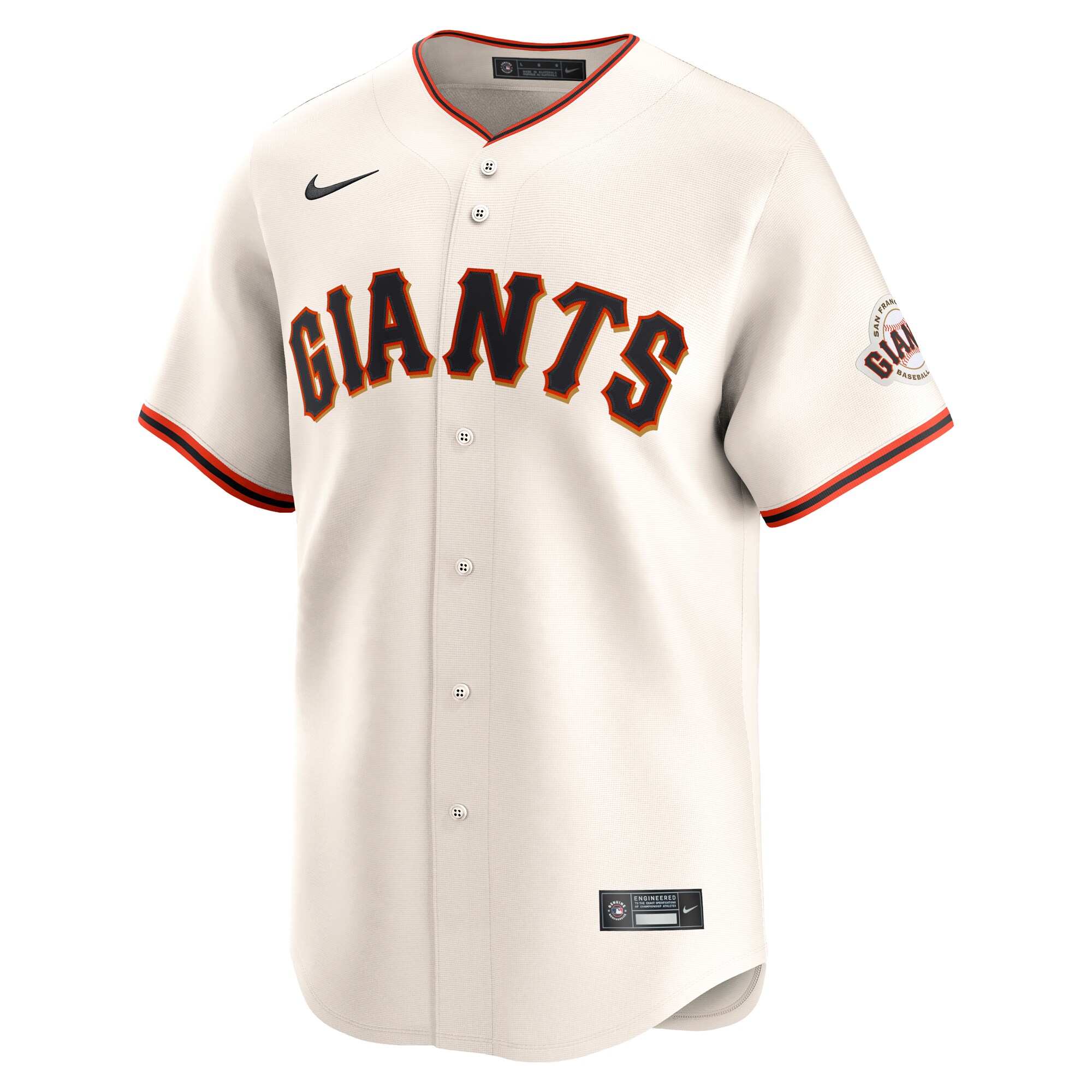 Patrick Bailey San Francisco Giants Home Limited Player Jersey - Cream