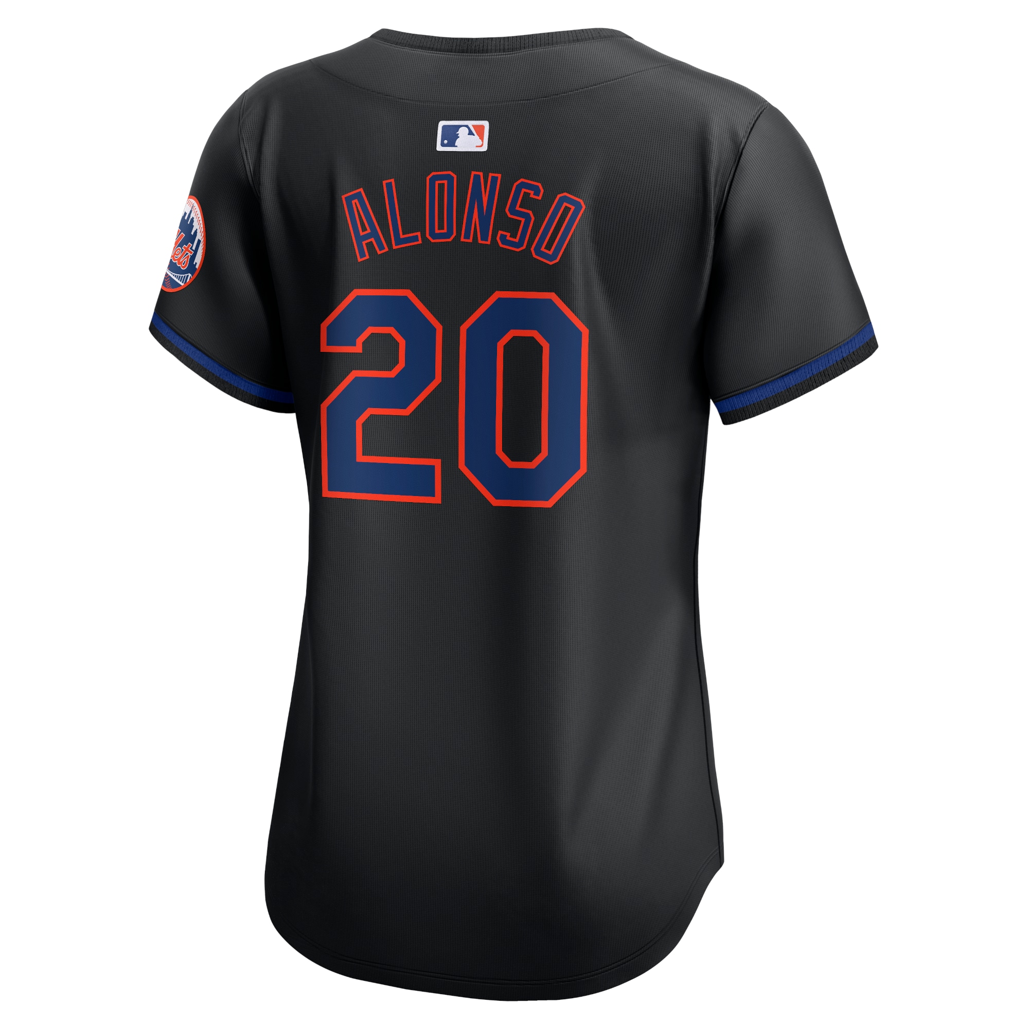 Pete Alonso New York Mets  Women's Alternate Limited Player Jersey Black