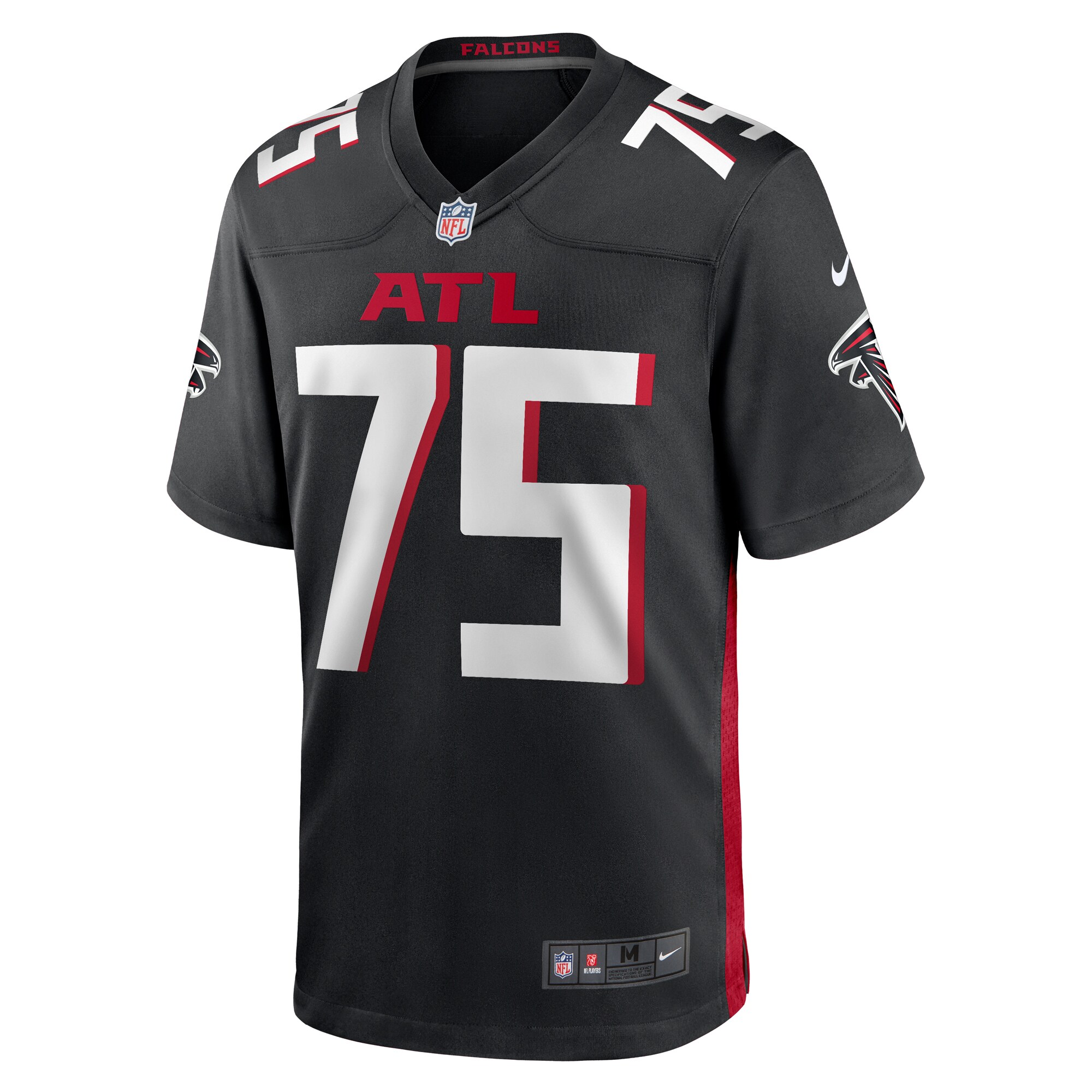 Eli Ankou Atlanta Falcons   Game Jersey -  Black