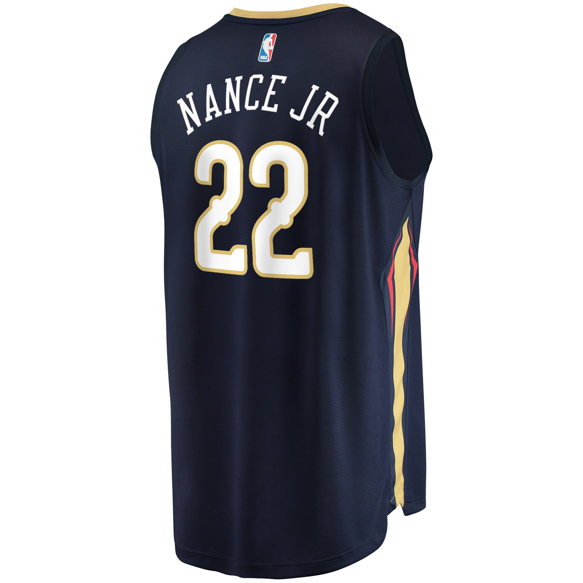 Larry Nance Jr. New Orleans Pelicans Fanatics Fast Break Replica Jersey - Icon Edition - Navy