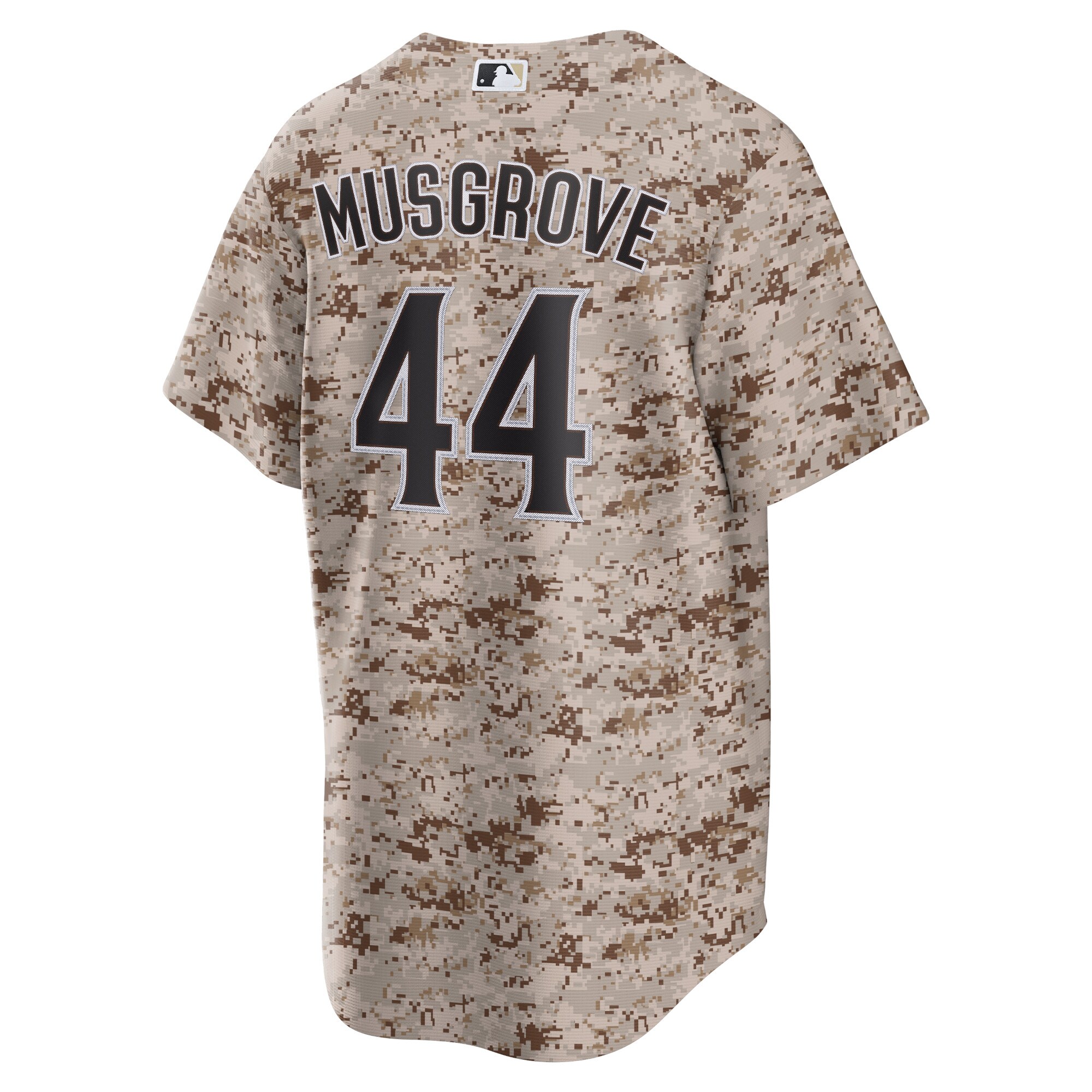 Joe Musgrove San Diego Padres  USMC Alternate Replica Player Jersey - Camo