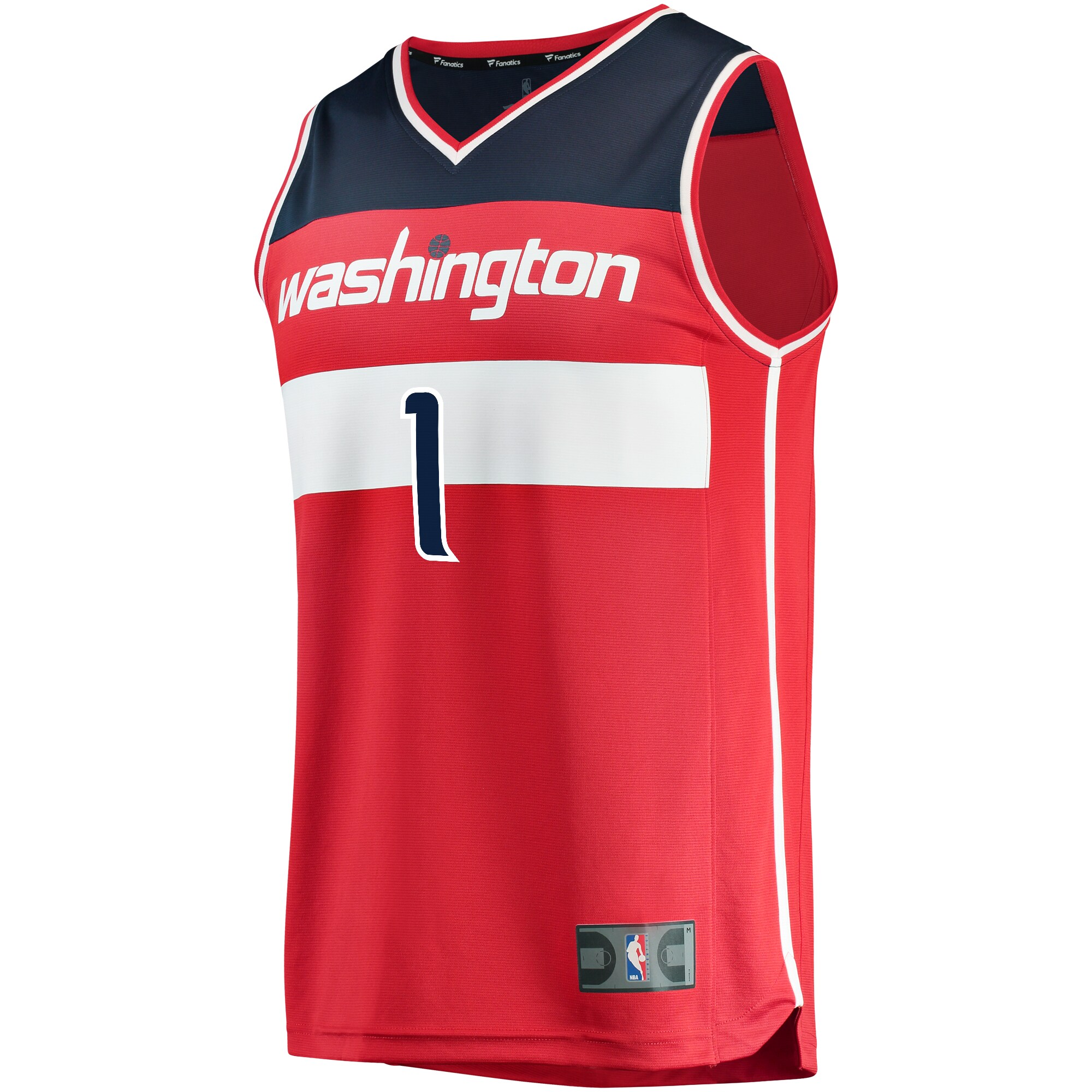 Johnny Davis Washington Wizards Fanatics Fast Break Replica Player Jersey Icon - Edition - Red