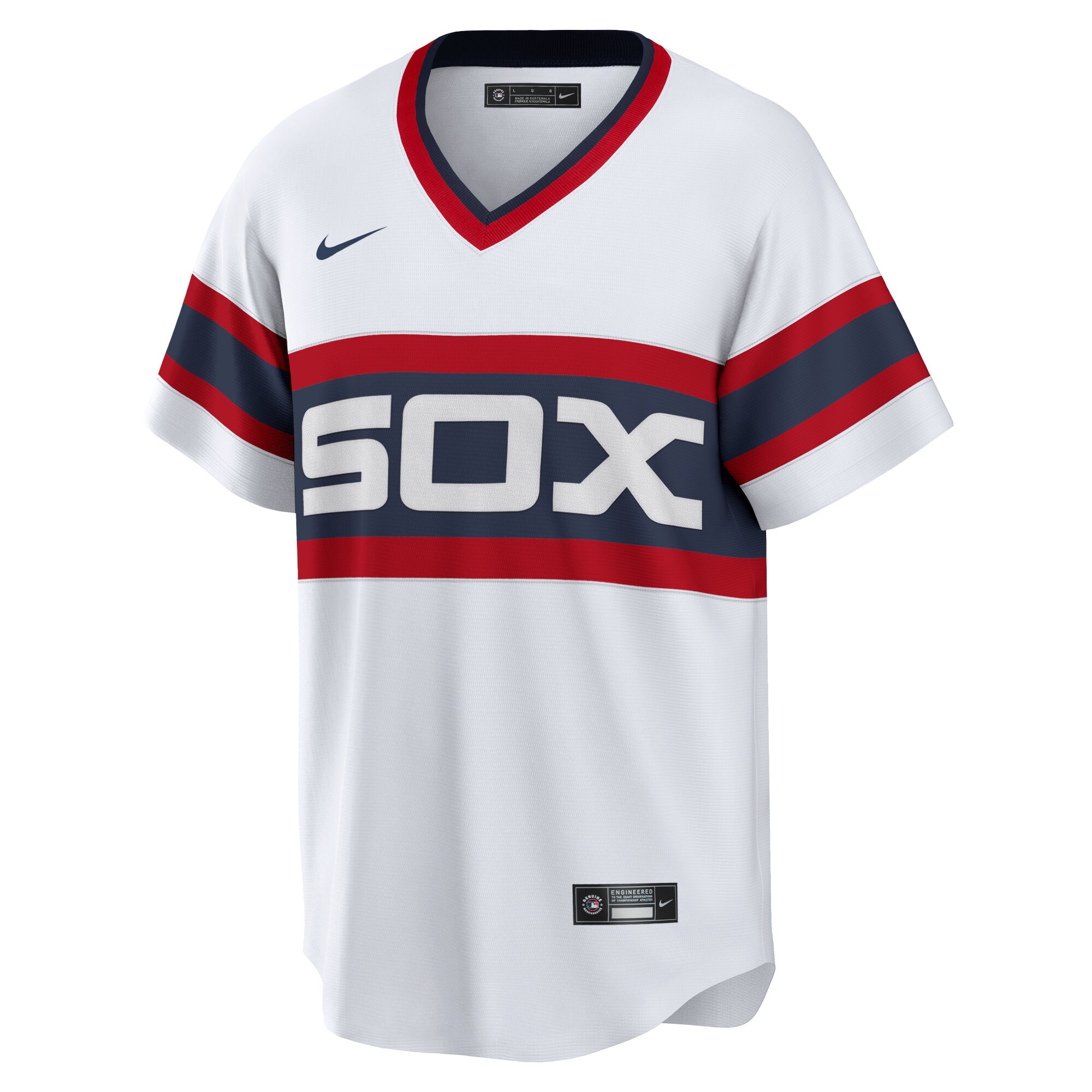 Carlton Fisk Chicago White Sox Home Cooperstown Collection Team Player Jersey - White