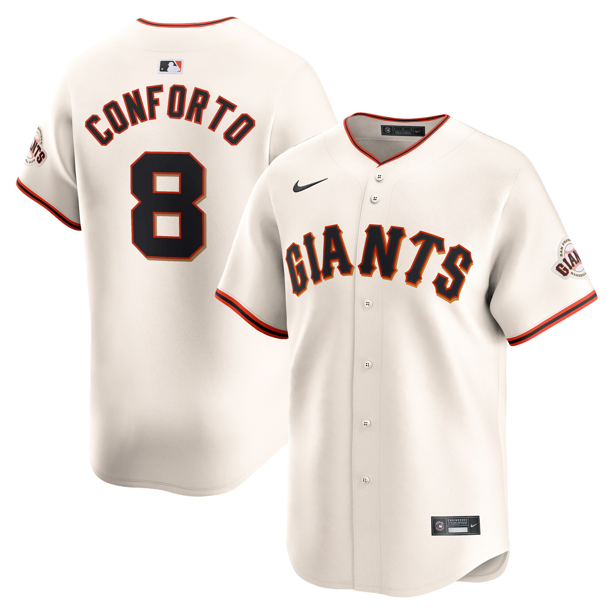 Michael Conforto San Francisco Giants Home Limited Player Jersey Cream