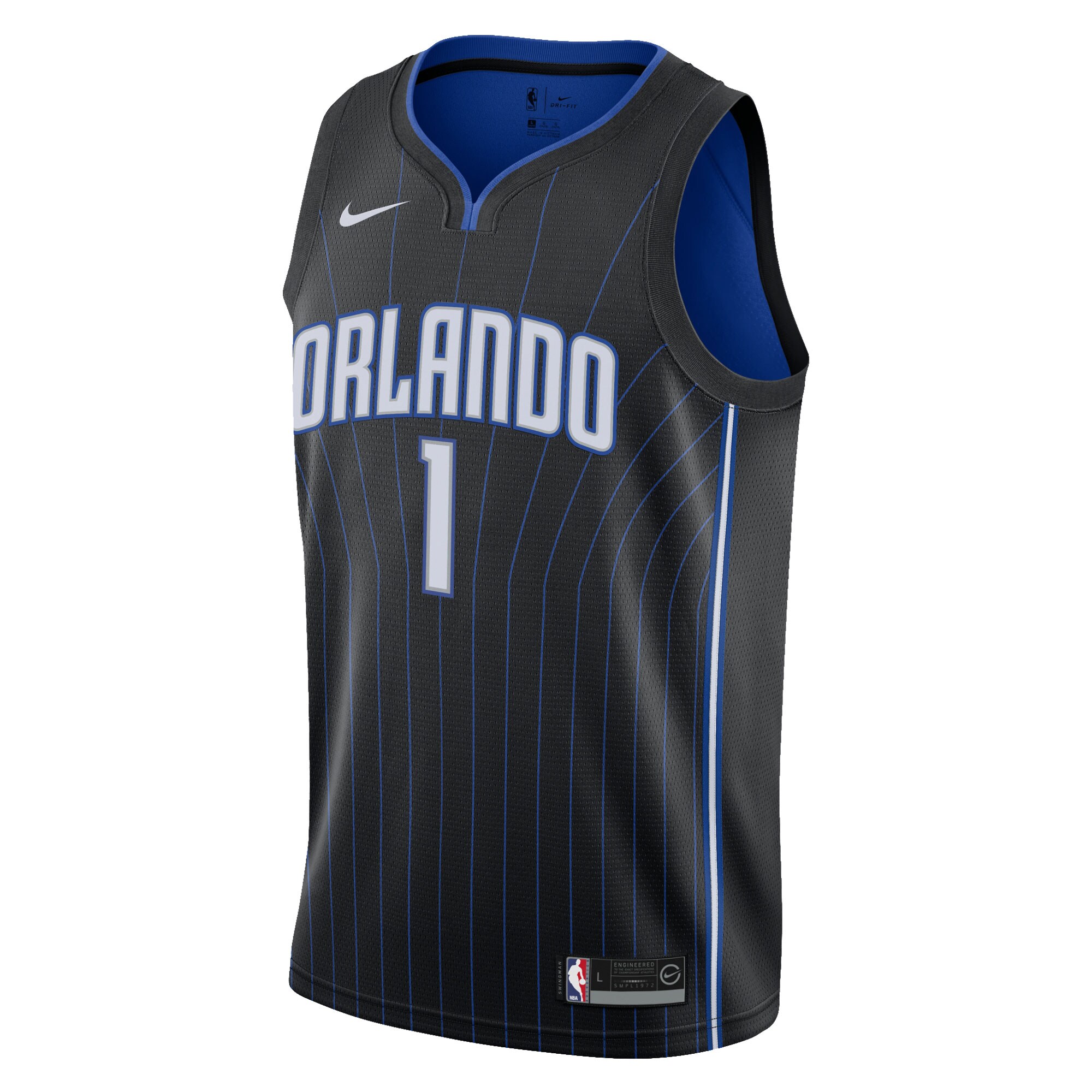 Jonathan Isaac Orlando Magic Youth Swingman Jersey - Icon Edition - Black