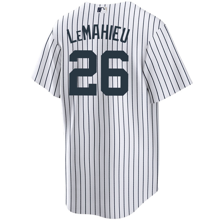 DJ LeMahieu New York Yankees Youth Home World Series Jersey