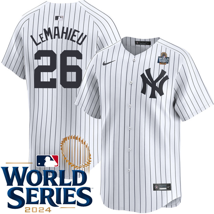 DJ LeMahieu New York Yankees Youth Home Limited World Series Jersey