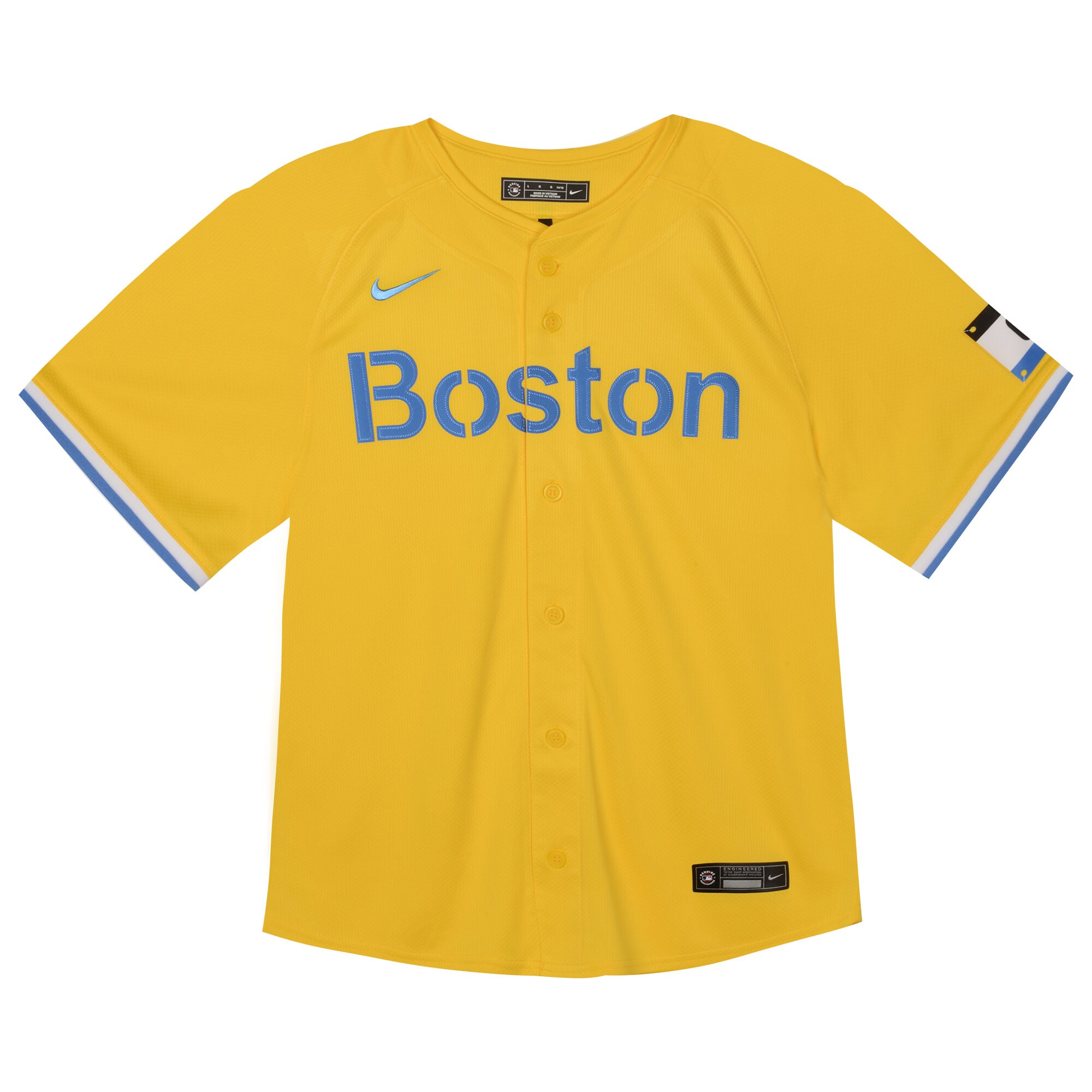 David Ortiz Boston Red Sox Toddler City Connect Limited Player Jersey - Gold