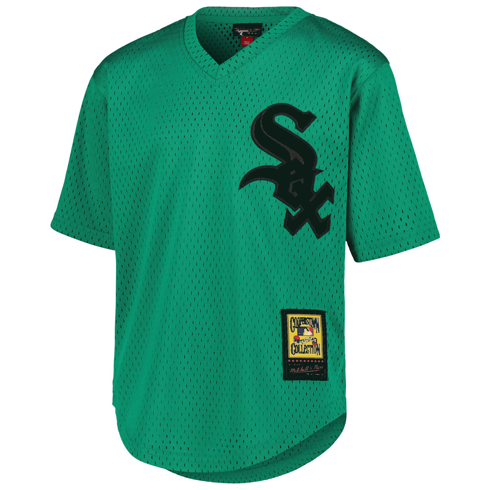 Frank Thomas Chicago White Sox Mitchell & Ness Youth Cooperstown CollectionMesh Batting Practice Jersey - Green