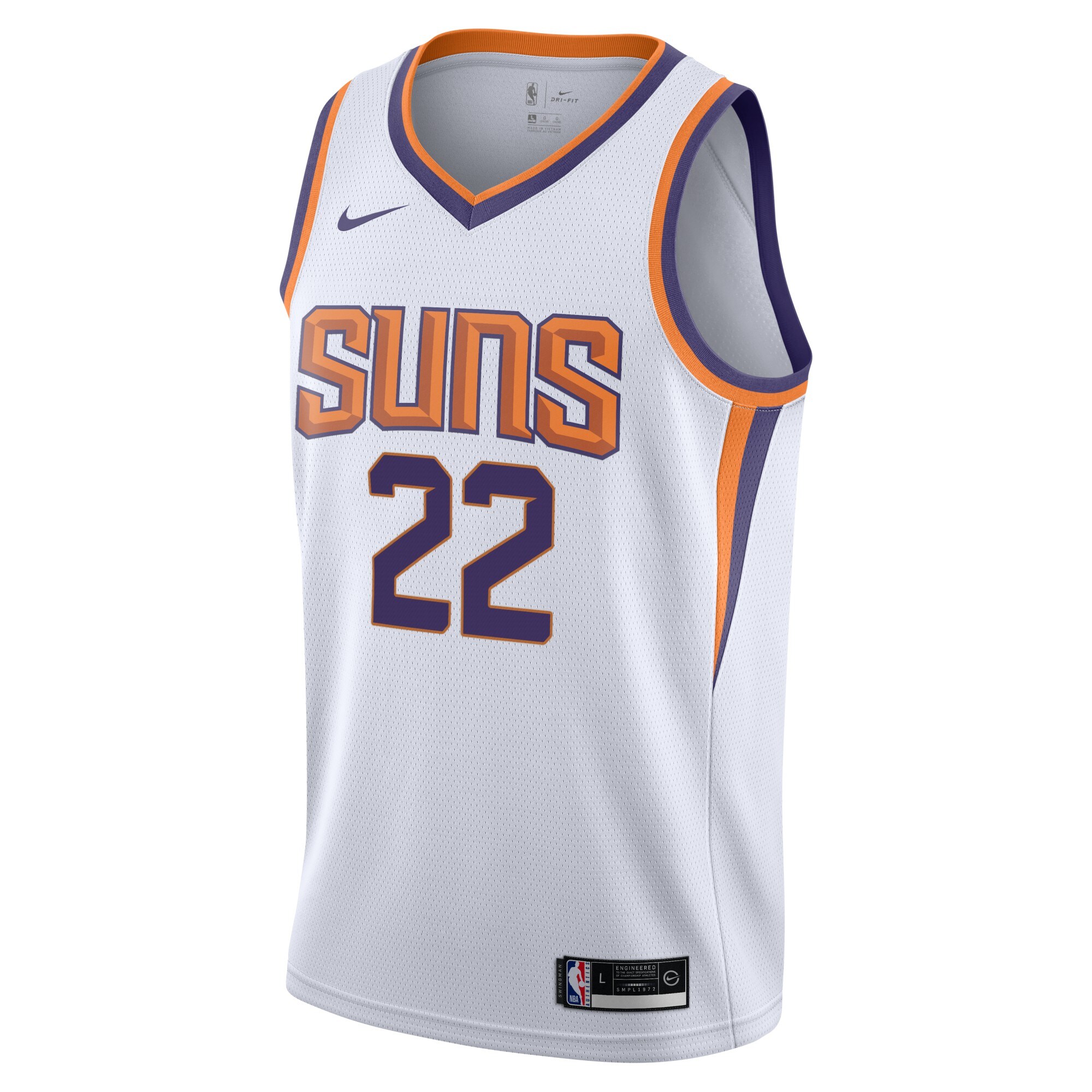 Deandre Ayton Phoenix Suns Youth Swingman Jersey - Association Edition - White