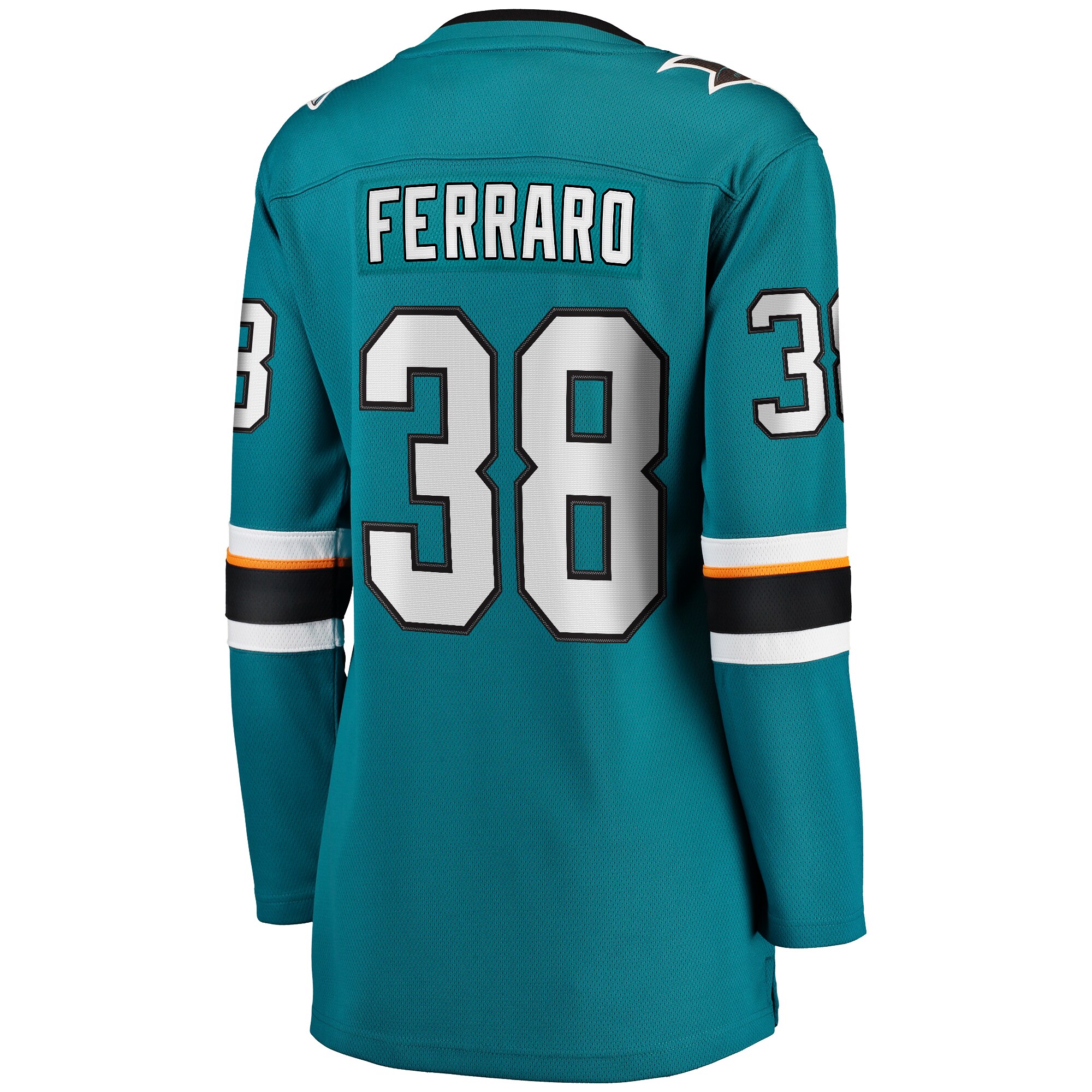 Mario Ferraro San Jose Sharks Fanatics Women's Home Breakaway Player Jersey - Teal