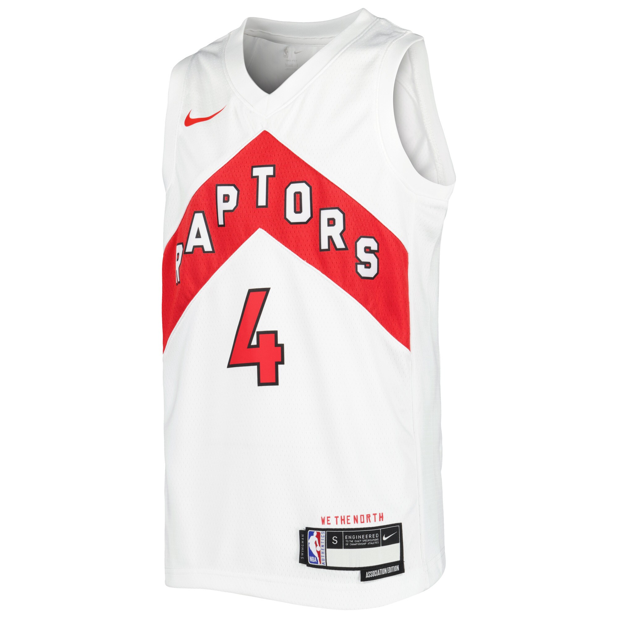 Scottie Barnes Toronto Raptors Youth Swingman Jersey - Association Edition - White
