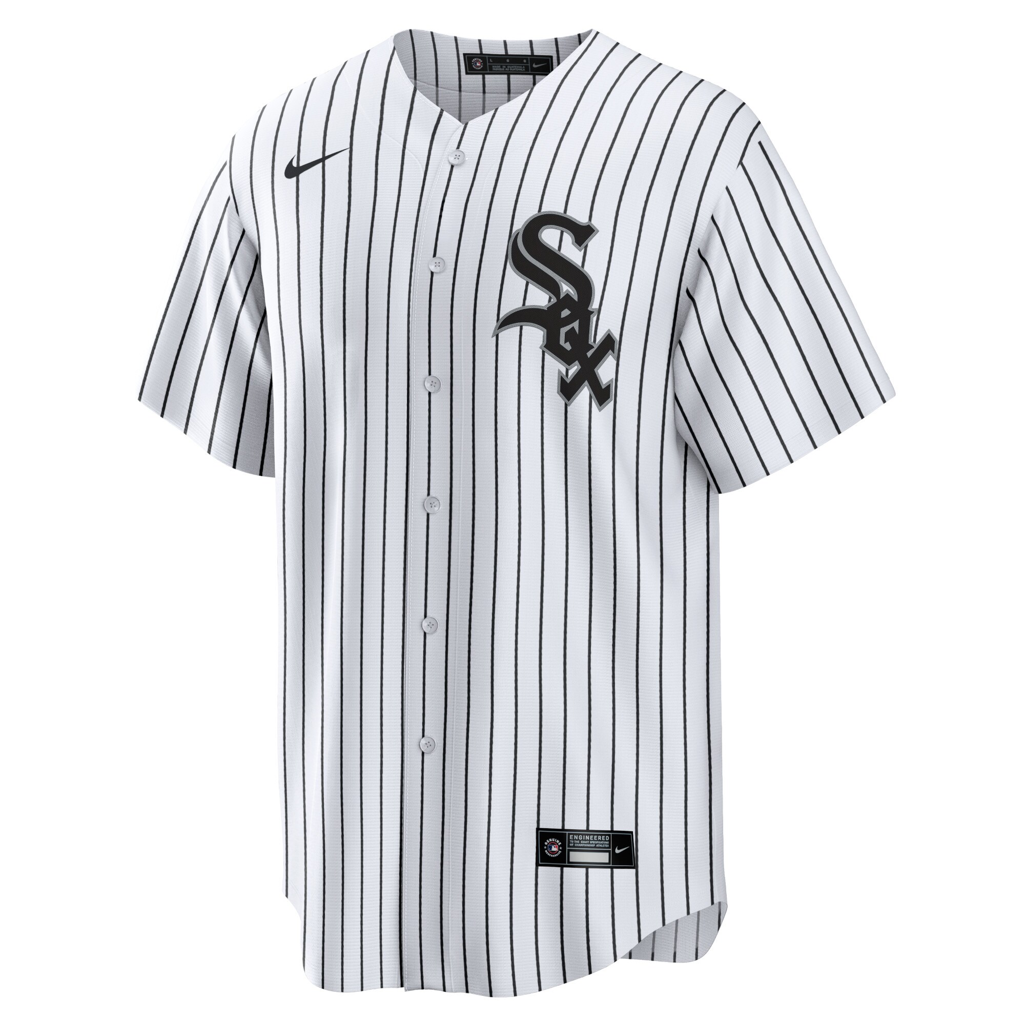 Dallas Keuchel Chicago White Sox Home Replica Player Jersey - White\/Black
