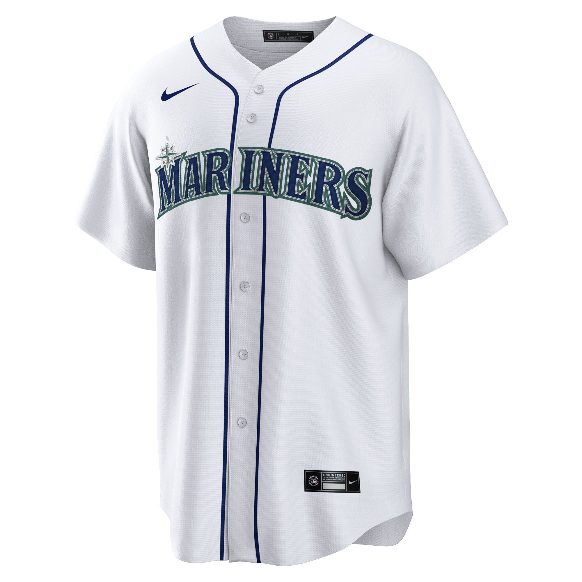 JP Crawford Seattle Mariners  Home Replica Jersey - White