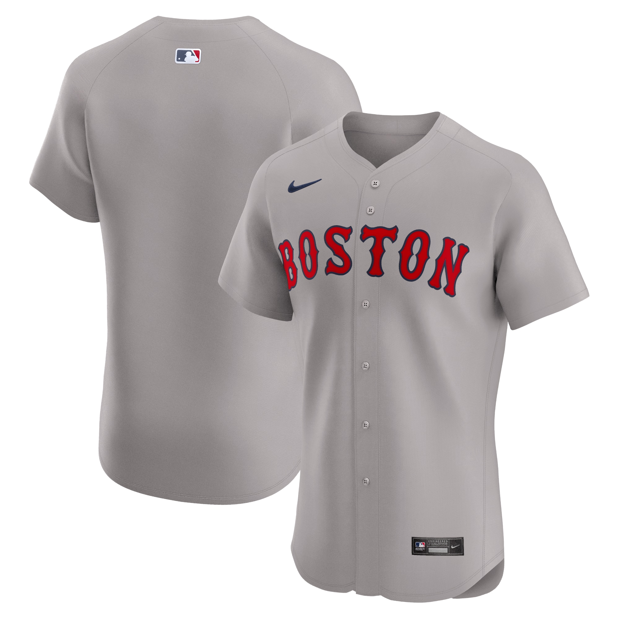Boston Red Sox  Road Elite Jersey - Gray