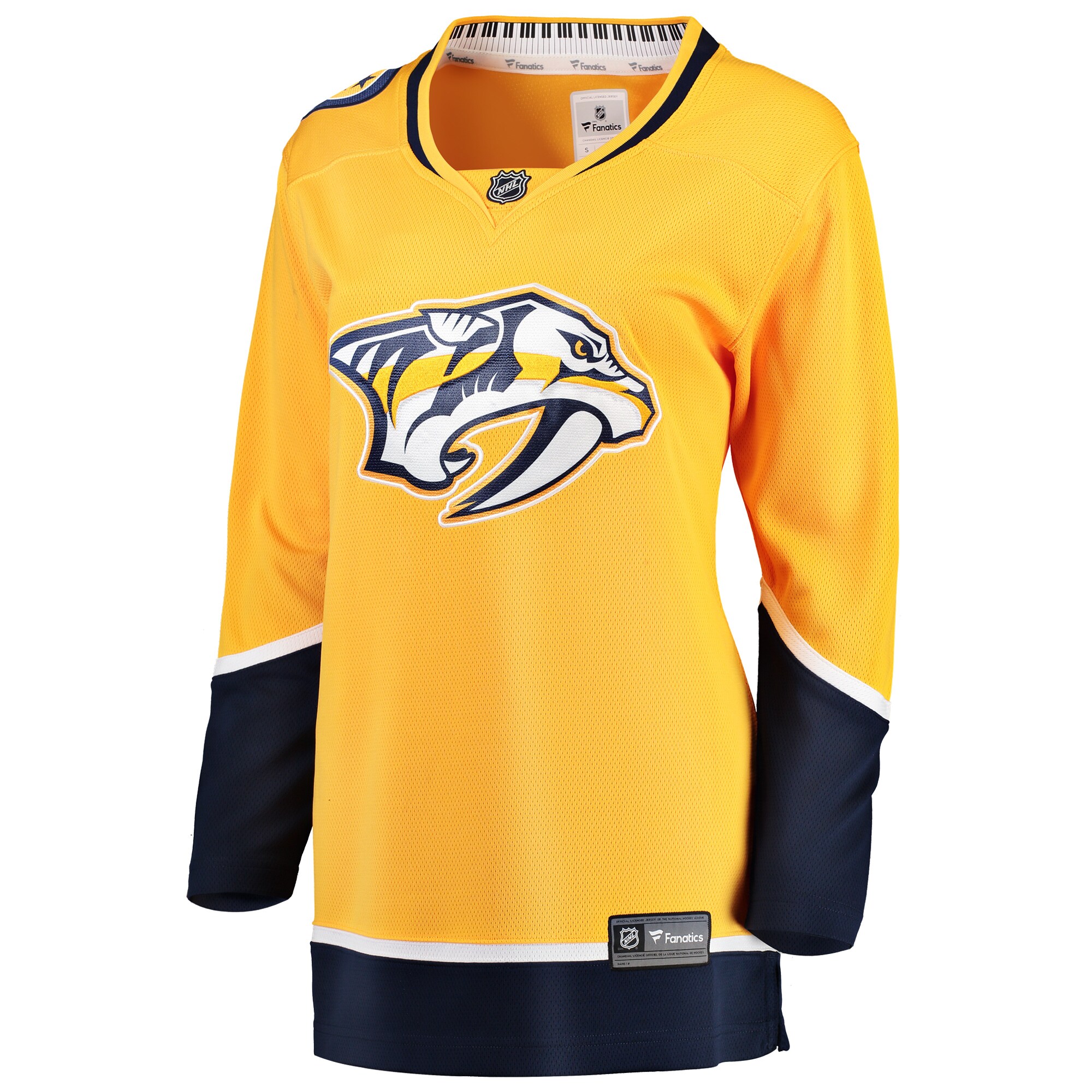 Nashville Predators Fanatics Women's Breakaway Home Jersey - Yellow