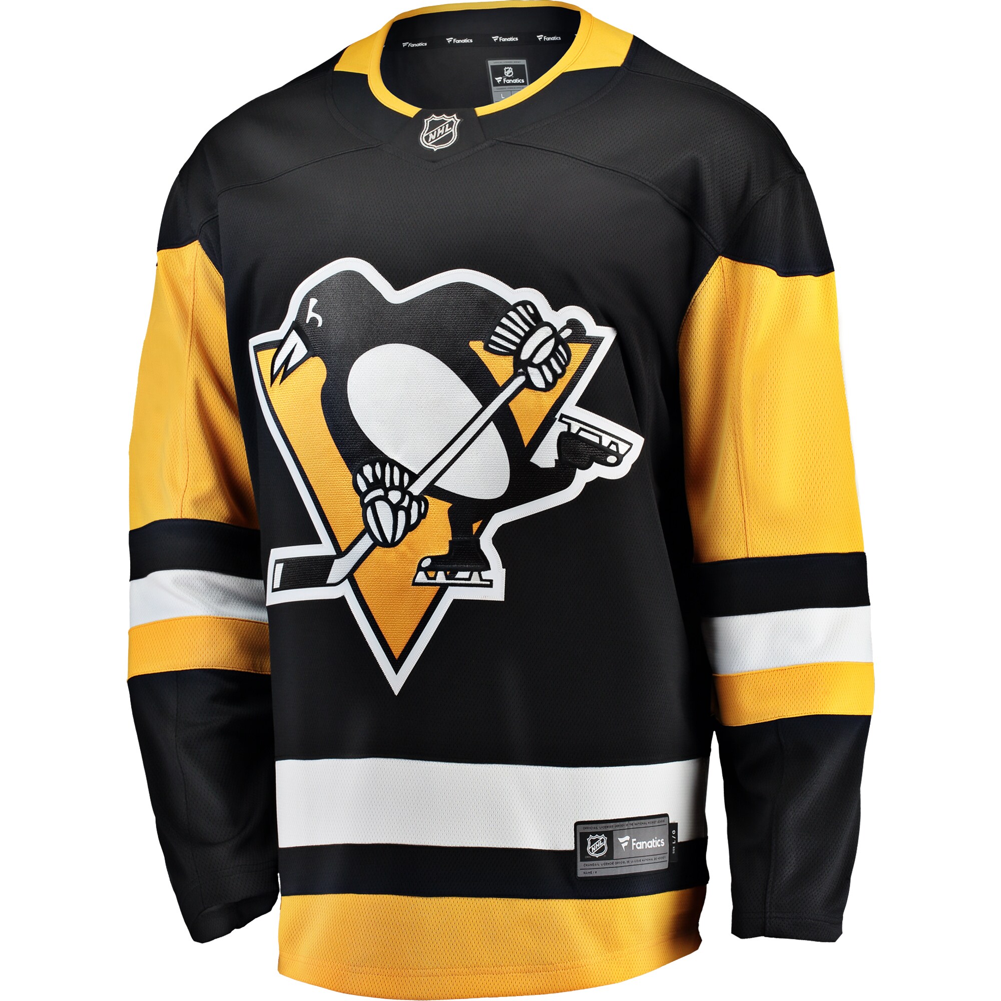 Pittsburgh Penguins Fanatics Breakaway Home Jersey - Black