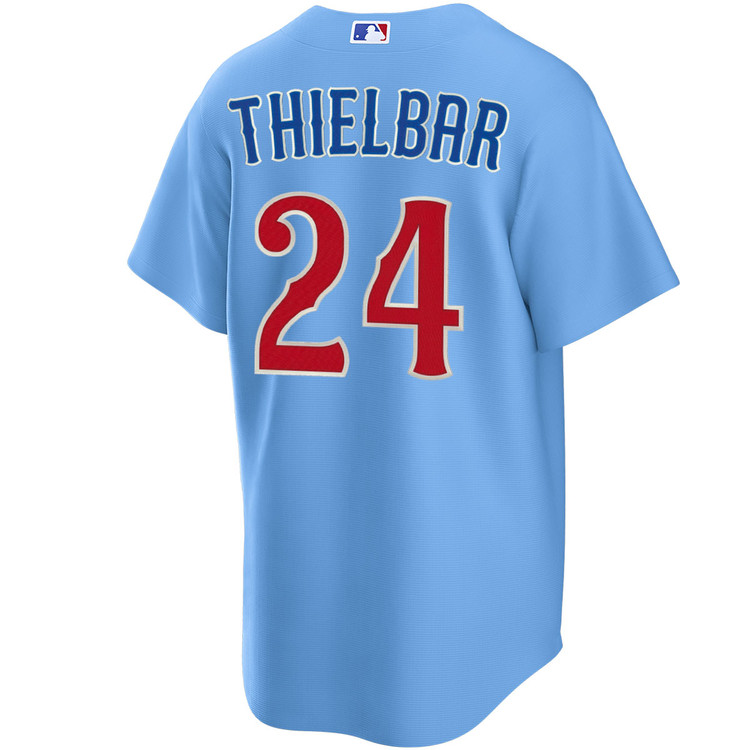 Caleb Thielbar Chicago Cubs Blues Alternate Jersey