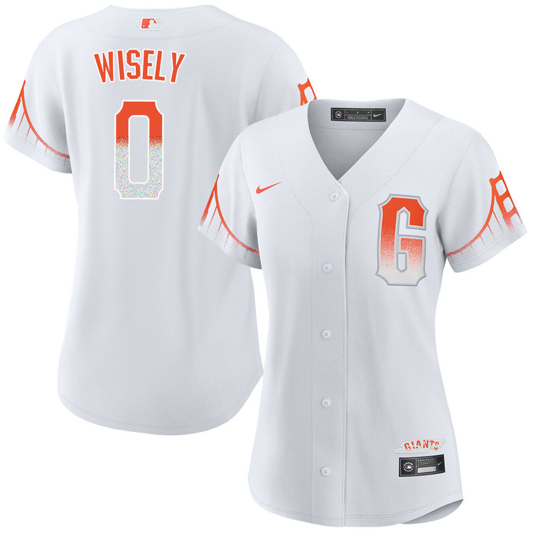 Brett Wisely San Francisco Giants Women's City Connect Jersey