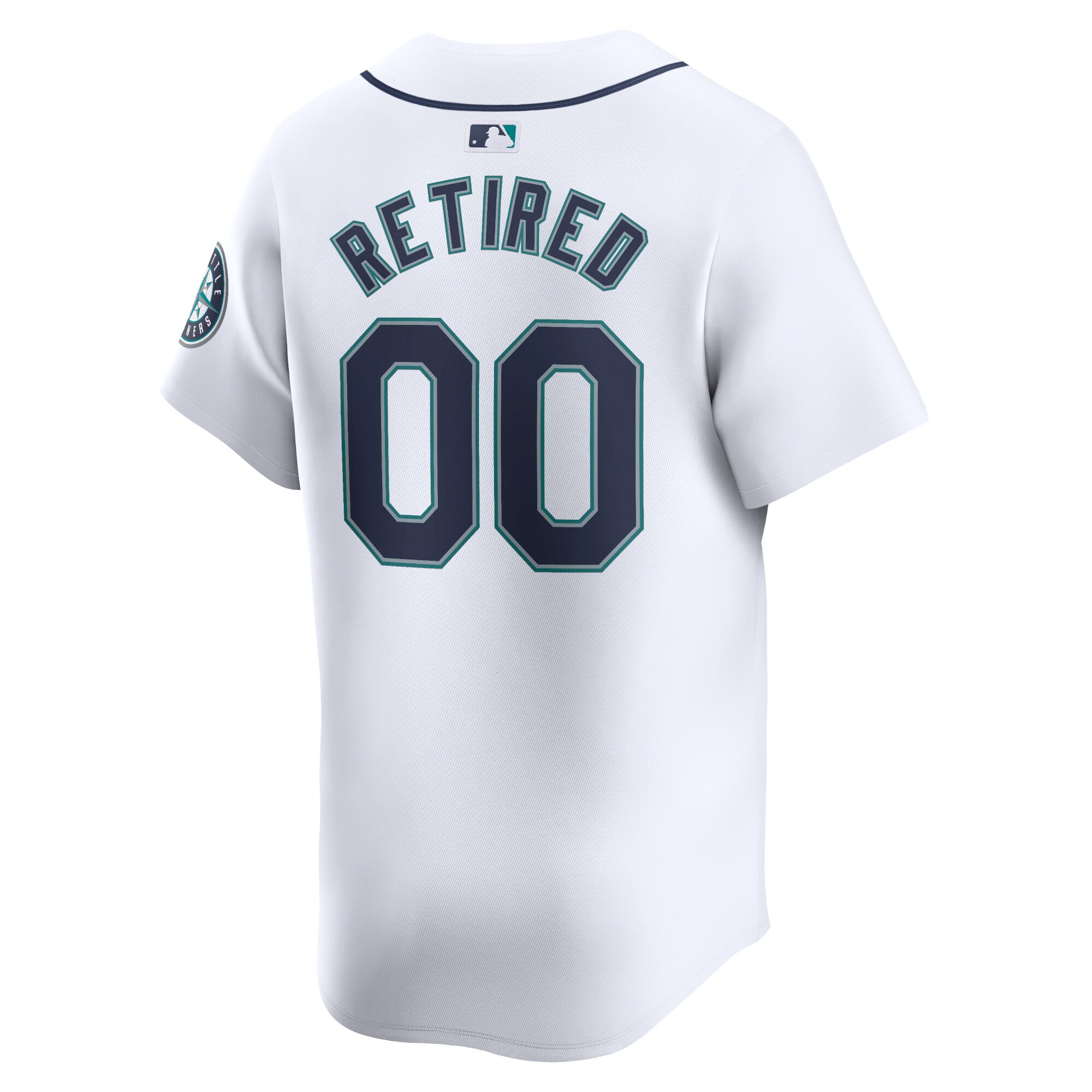 Seattle Mariners  Home Limited Pick-A-Player Retired Roster Jersey - White