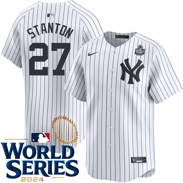 Giancarlo Stanton New York Yankees Home Limited World Series Jersey