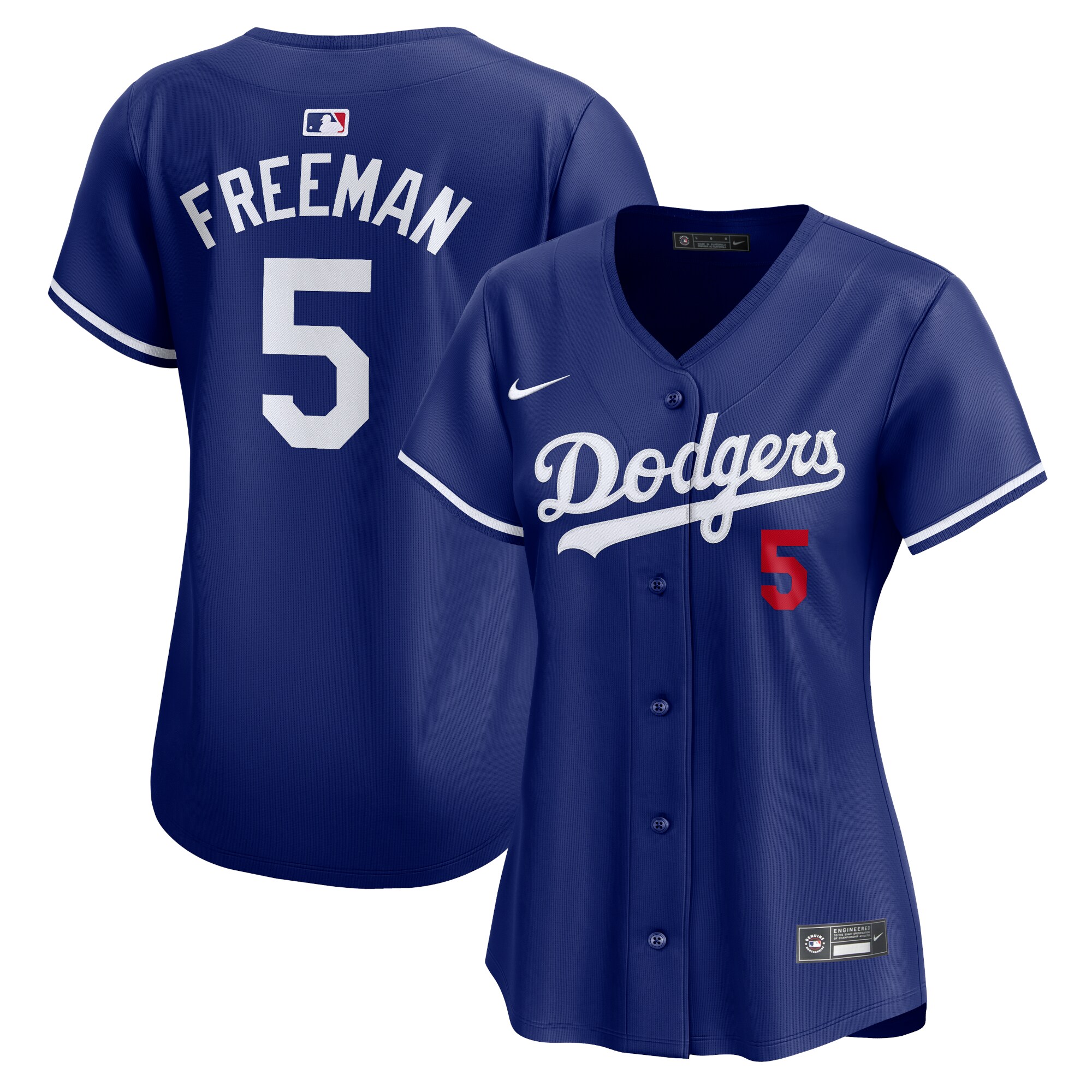 Freddie Freeman Los Angeles Dodgers Women's Alternate Limited Player Jersey Royal