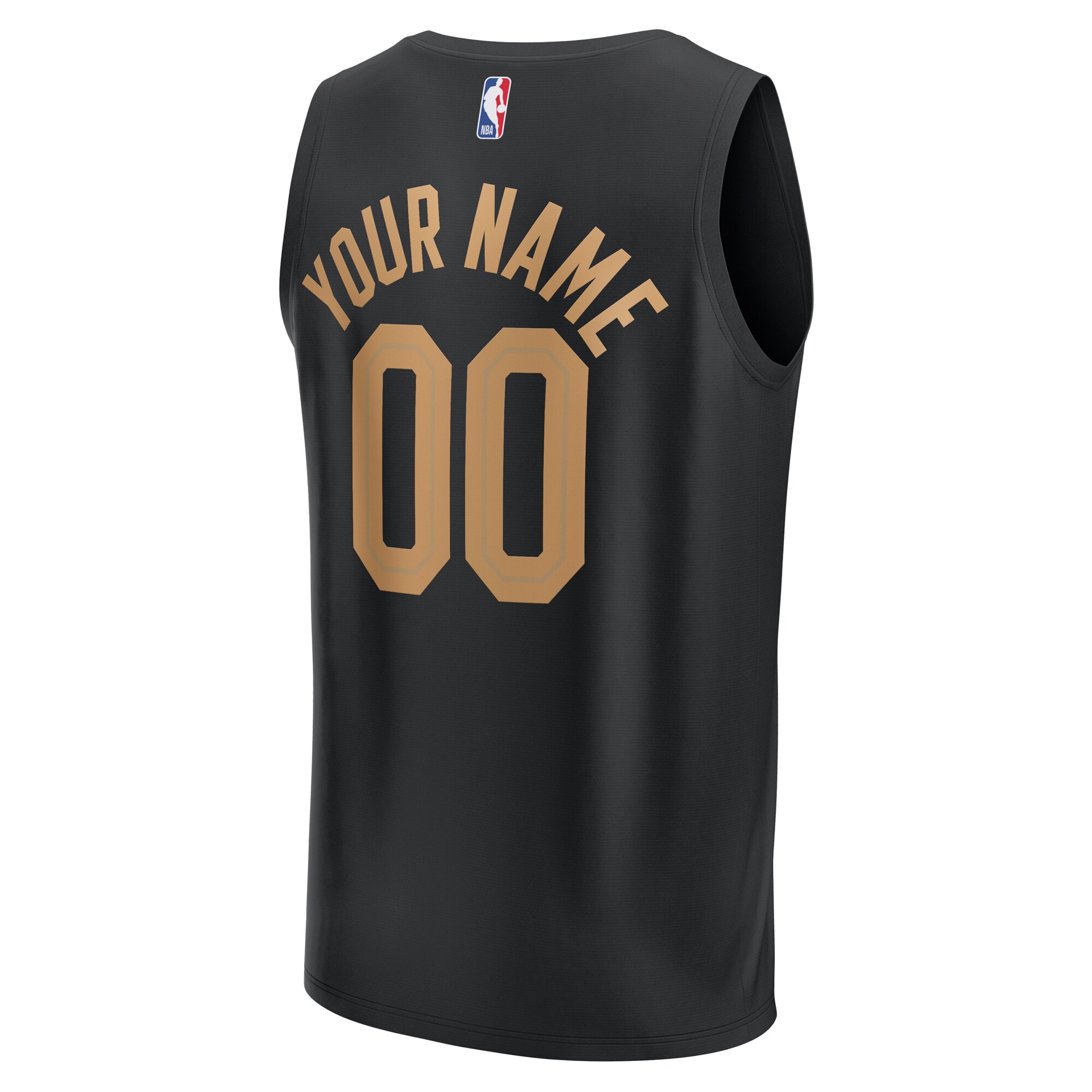 Cleveland Cavaliers Fanatics Fast Break Custom Jersey - Black - Statement Edition