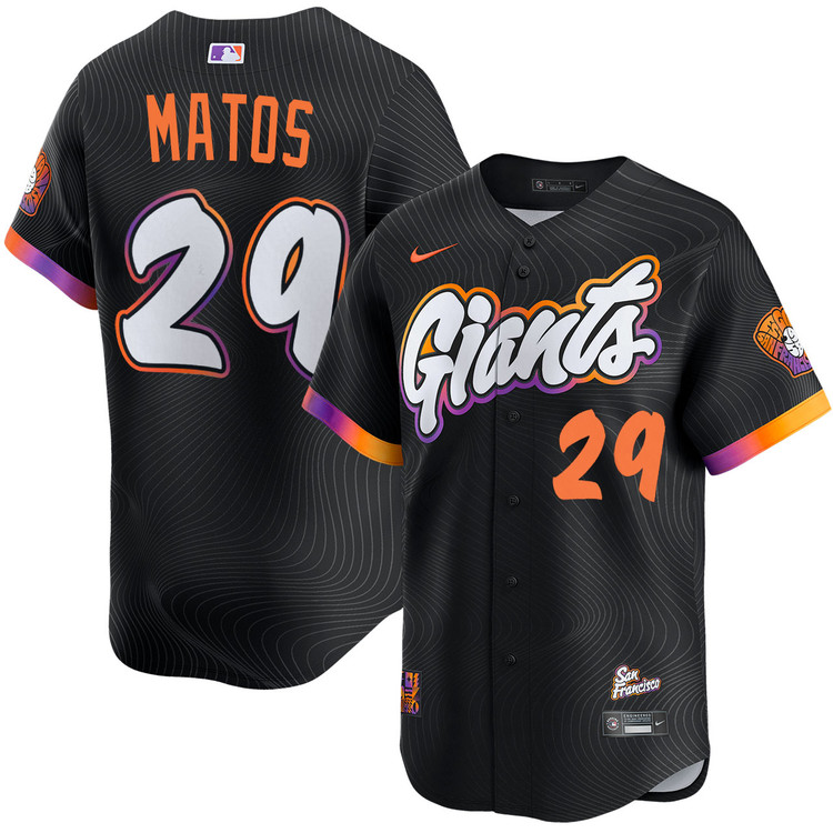 Luis Matos San Francisco Giants City Connect 2.0 Limited Jersey