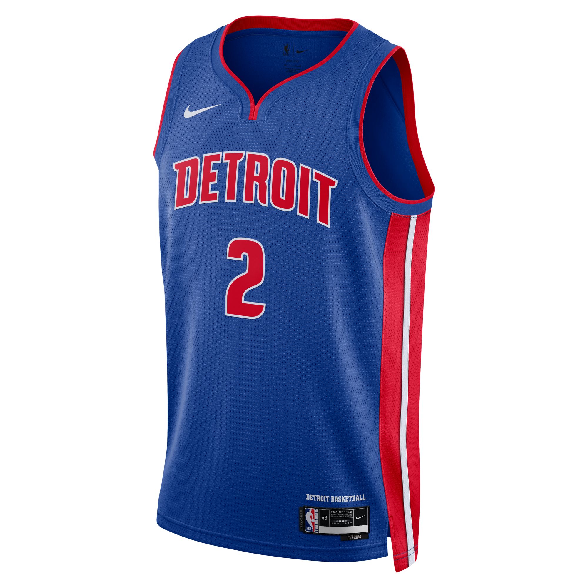 Cade Cunningham Detroit Pistons Unisex Swingman Jersey - Icon Edition - Blue