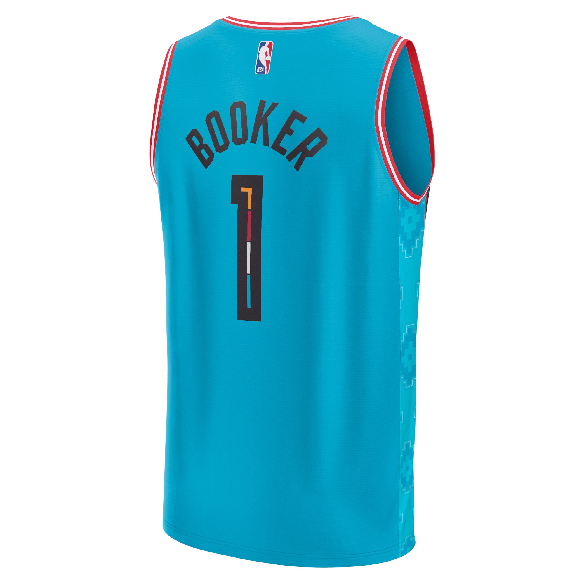 Devin Booker Phoenix Suns Fanatics Fastbreak Jersey - City Edition - Teal