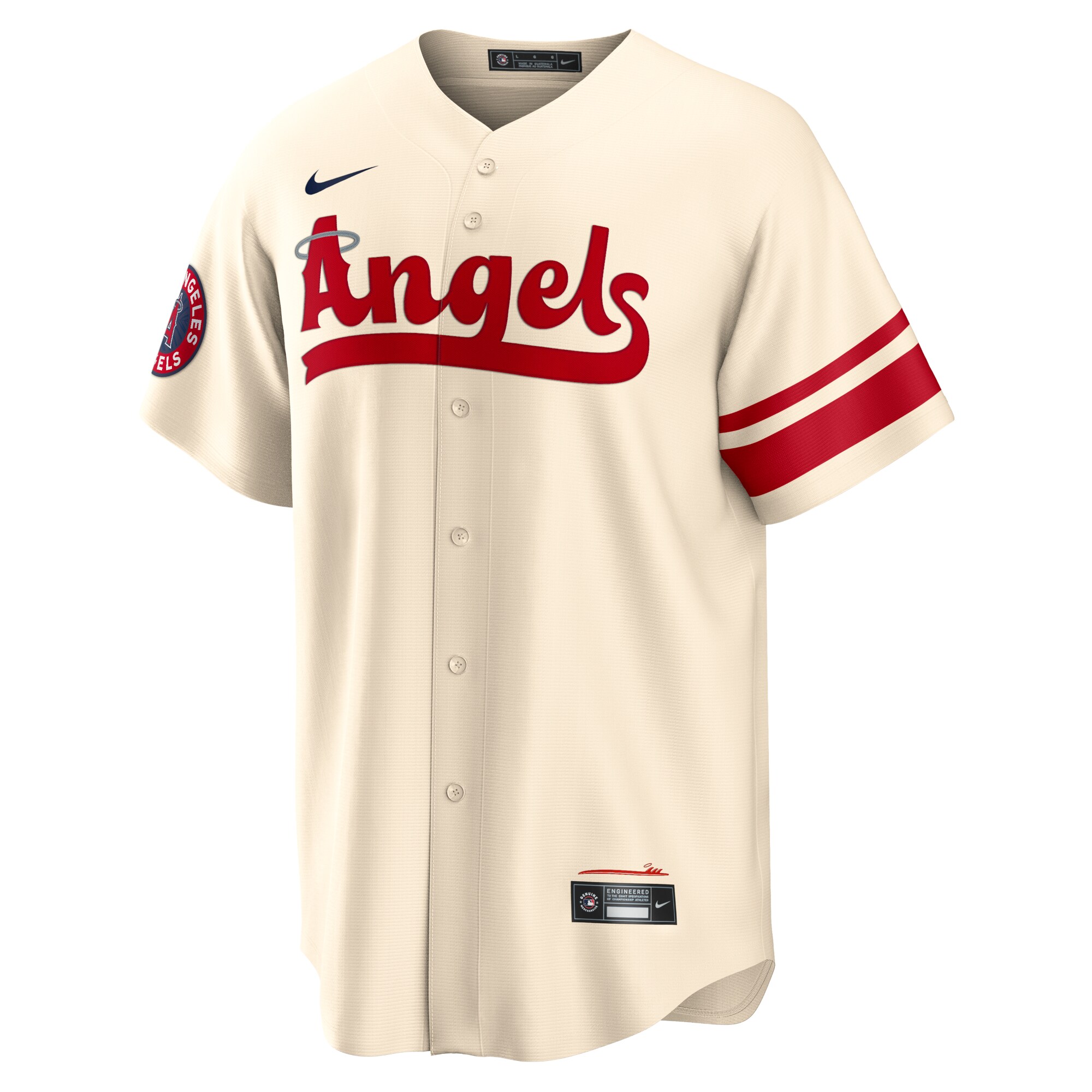 Los Angeles Angels  City Connect Replica Team Jersey - Cream