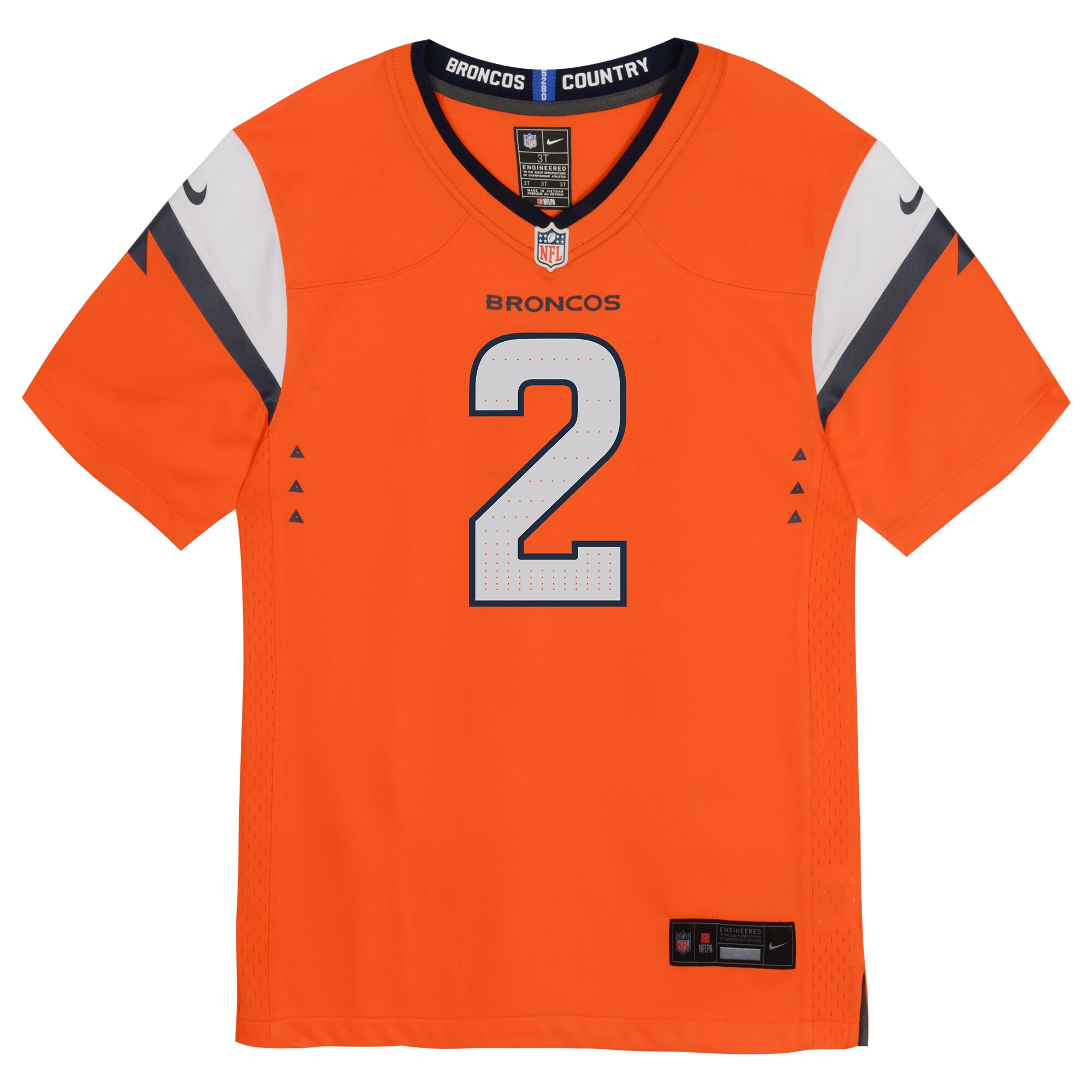 Patrick Surtain II Denver Broncos  Preschool Game Jersey - Orange