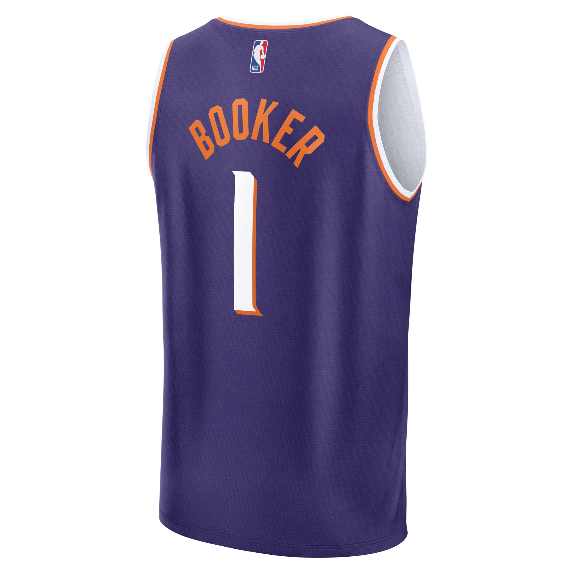 Devin Booker Phoenix Suns Fanatics Fast Break Replica Player Jersey - Icon Edition - Purple